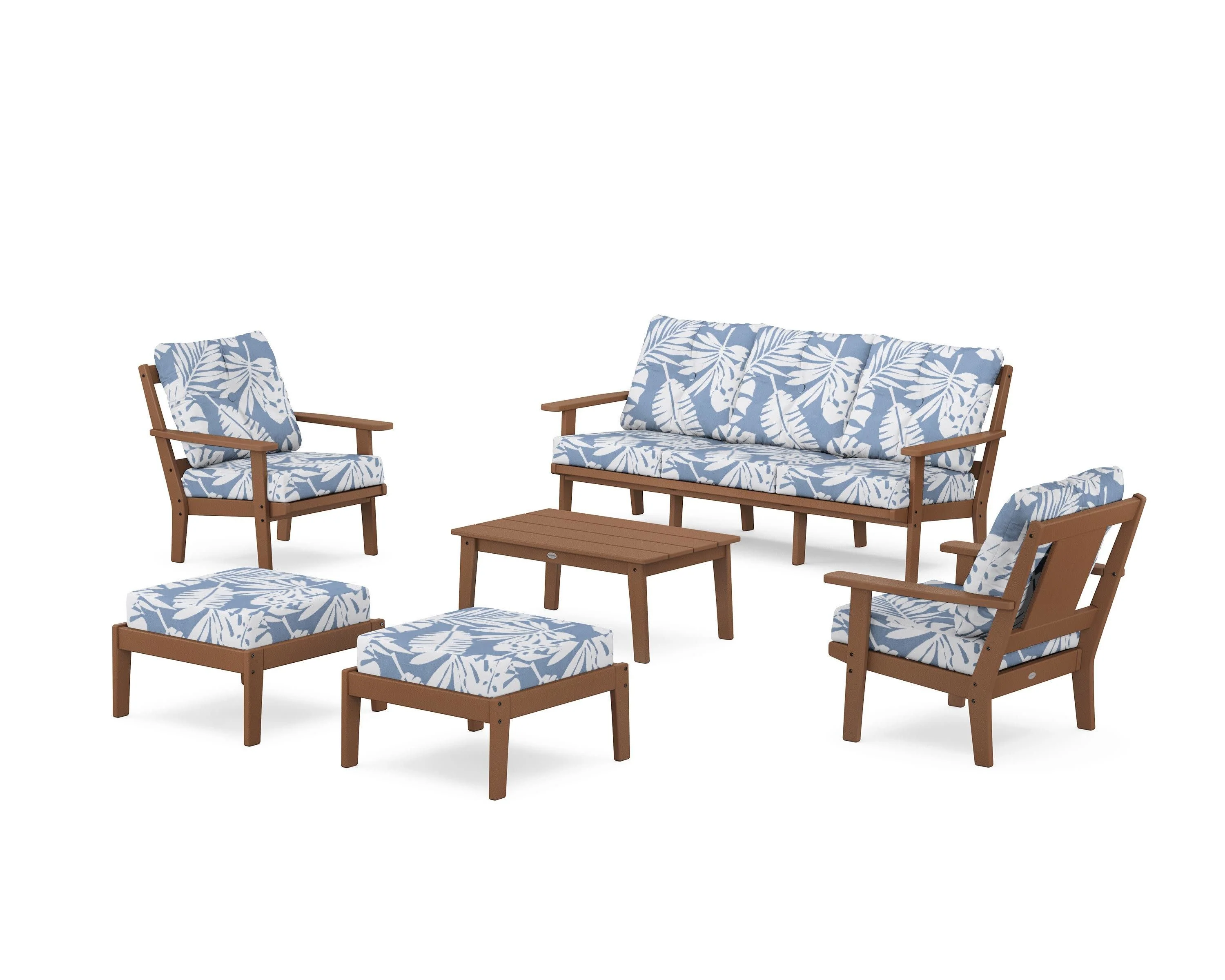 Prairie 6-Piece Lounge Sofa Set - Image 27
