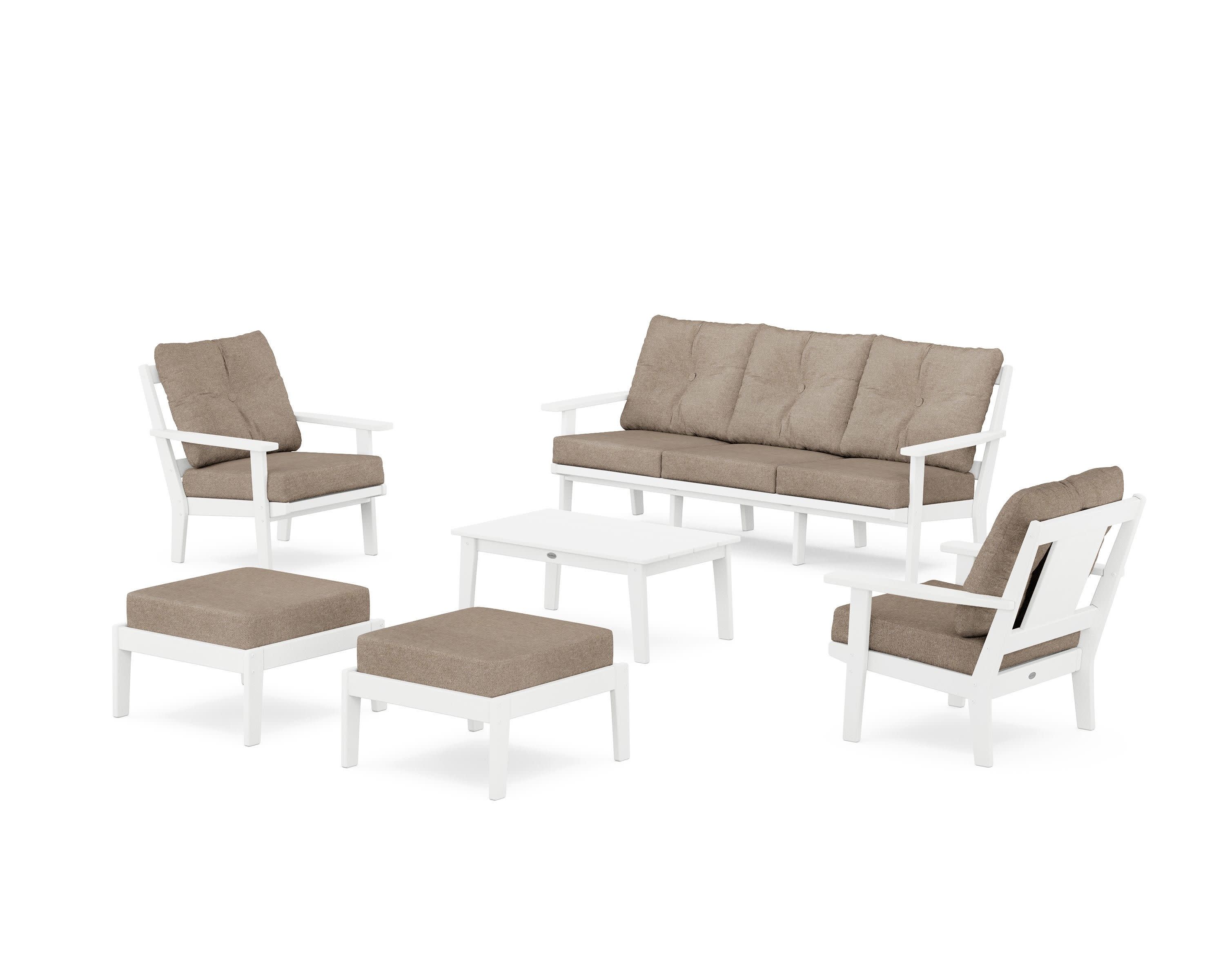 Prairie 6-Piece Lounge Sofa Set - Image 69