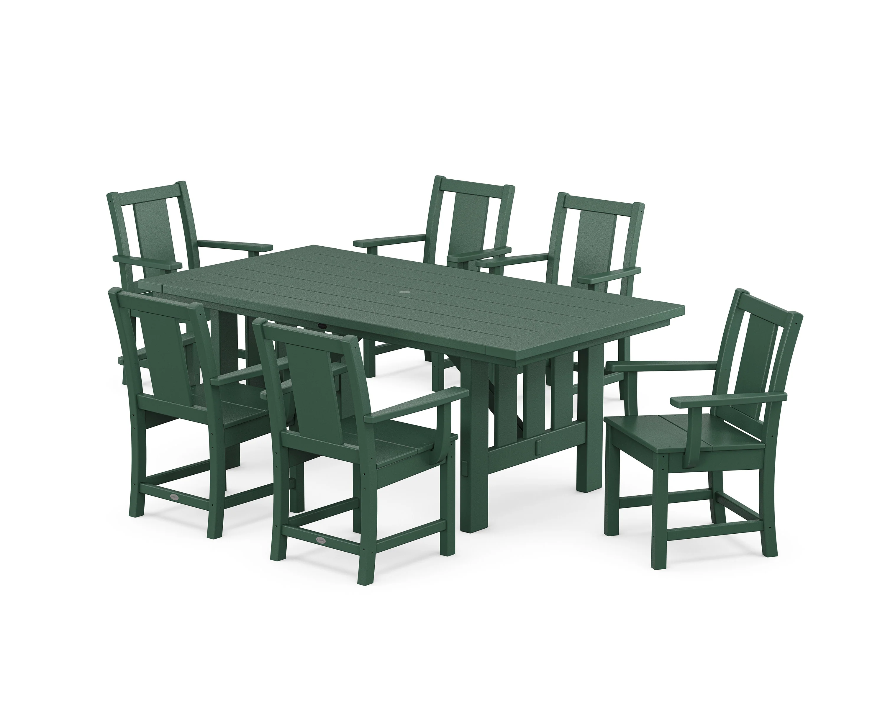 Prairie Arm Chair 7-Piece Mission Dining Set - Image 9