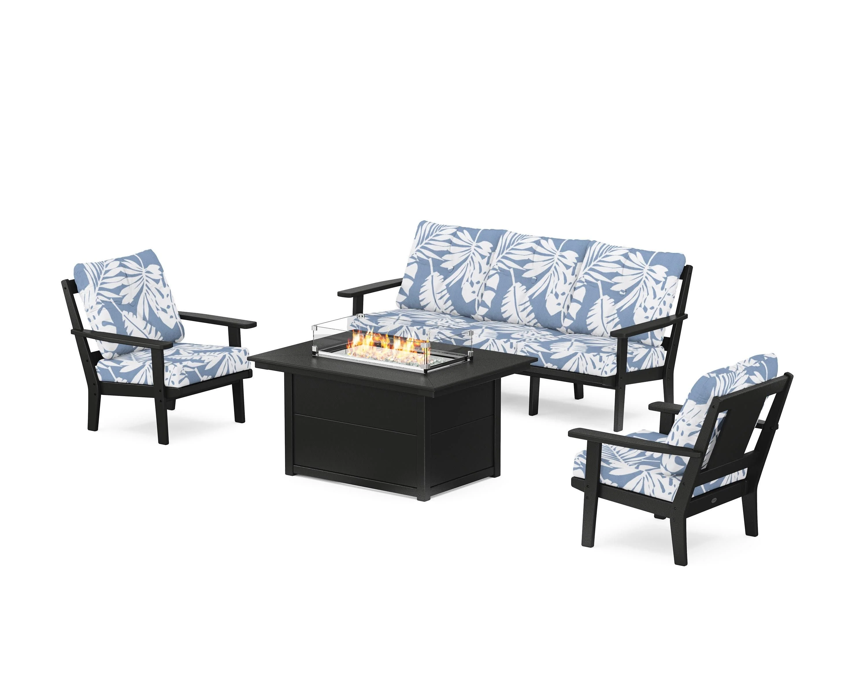 Prairie Deep Seating Fire Pit Table Set - Image 13
