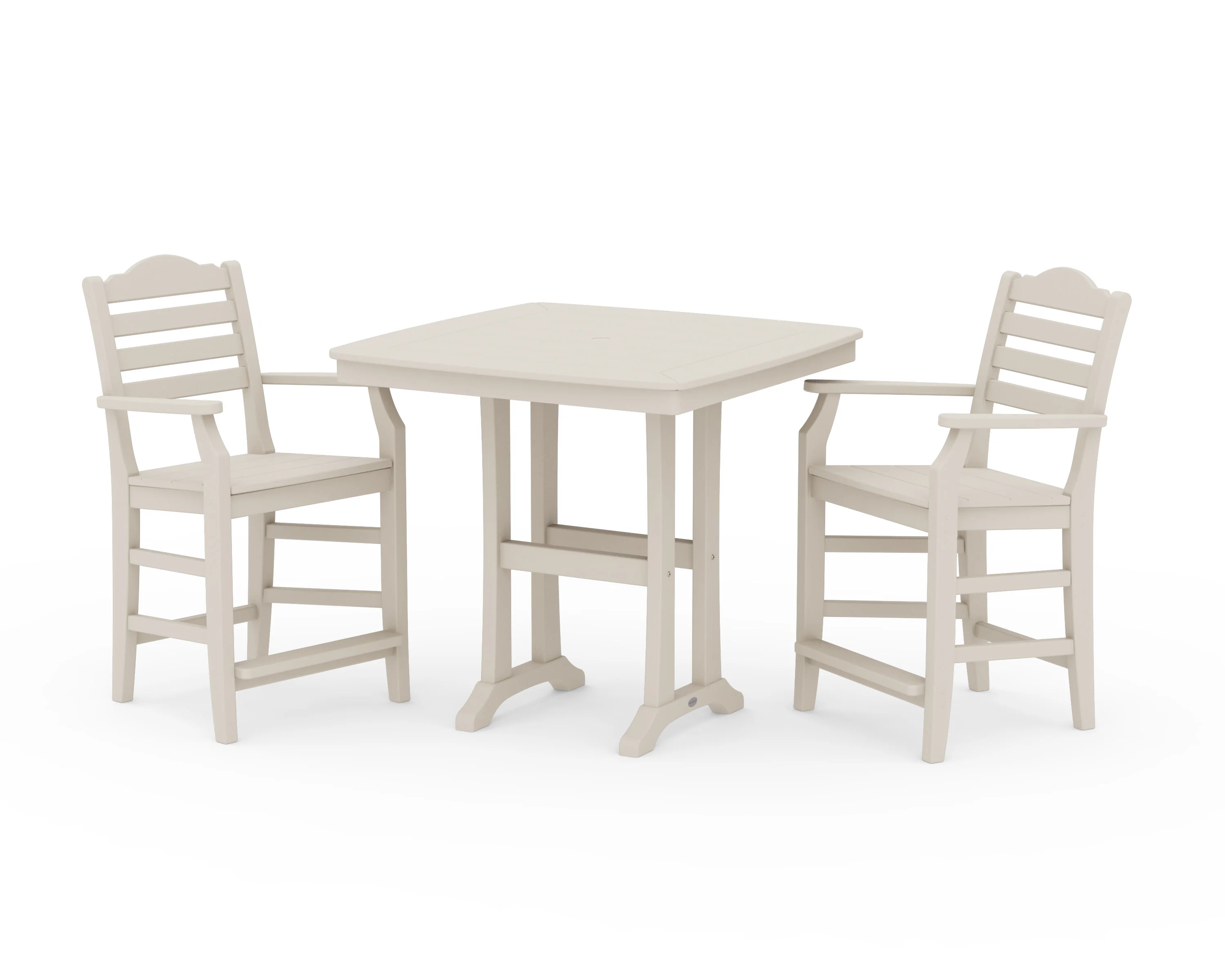Savannah 3-Piece Counter Set with Trestle Legs - Image 5