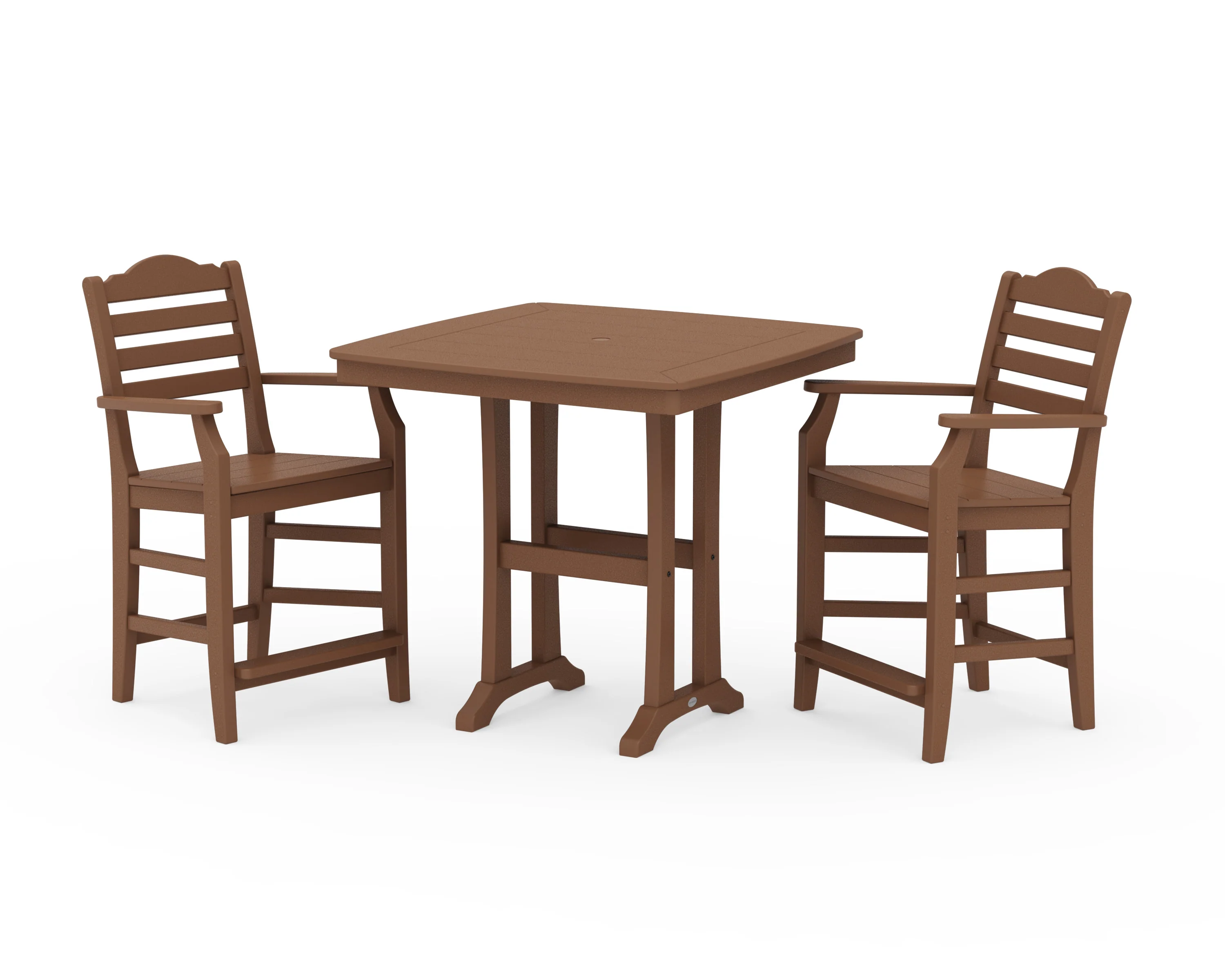 Savannah 3-Piece Counter Set with Trestle Legs - Image 6