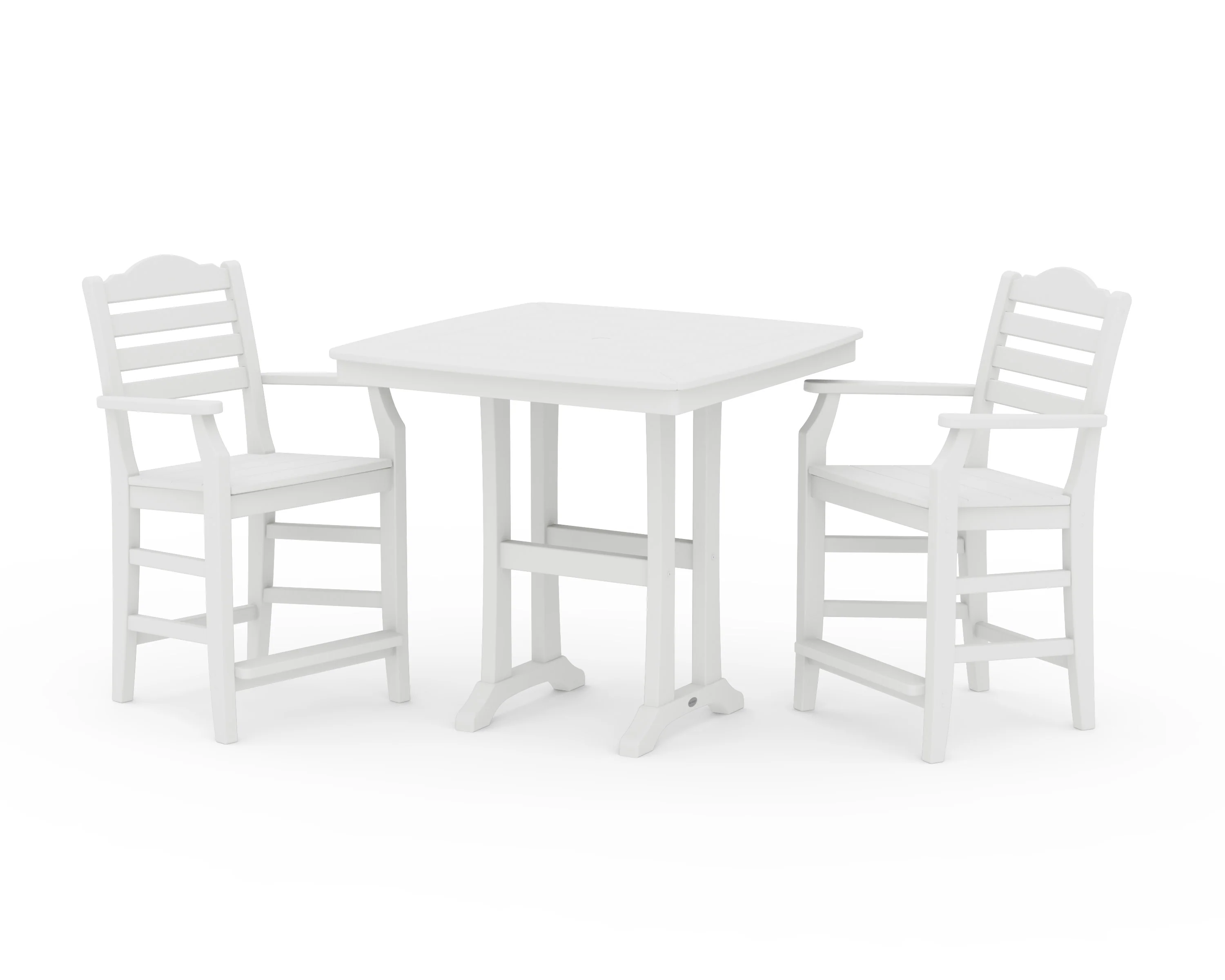 Savannah 3-Piece Counter Set with Trestle Legs - Image 7