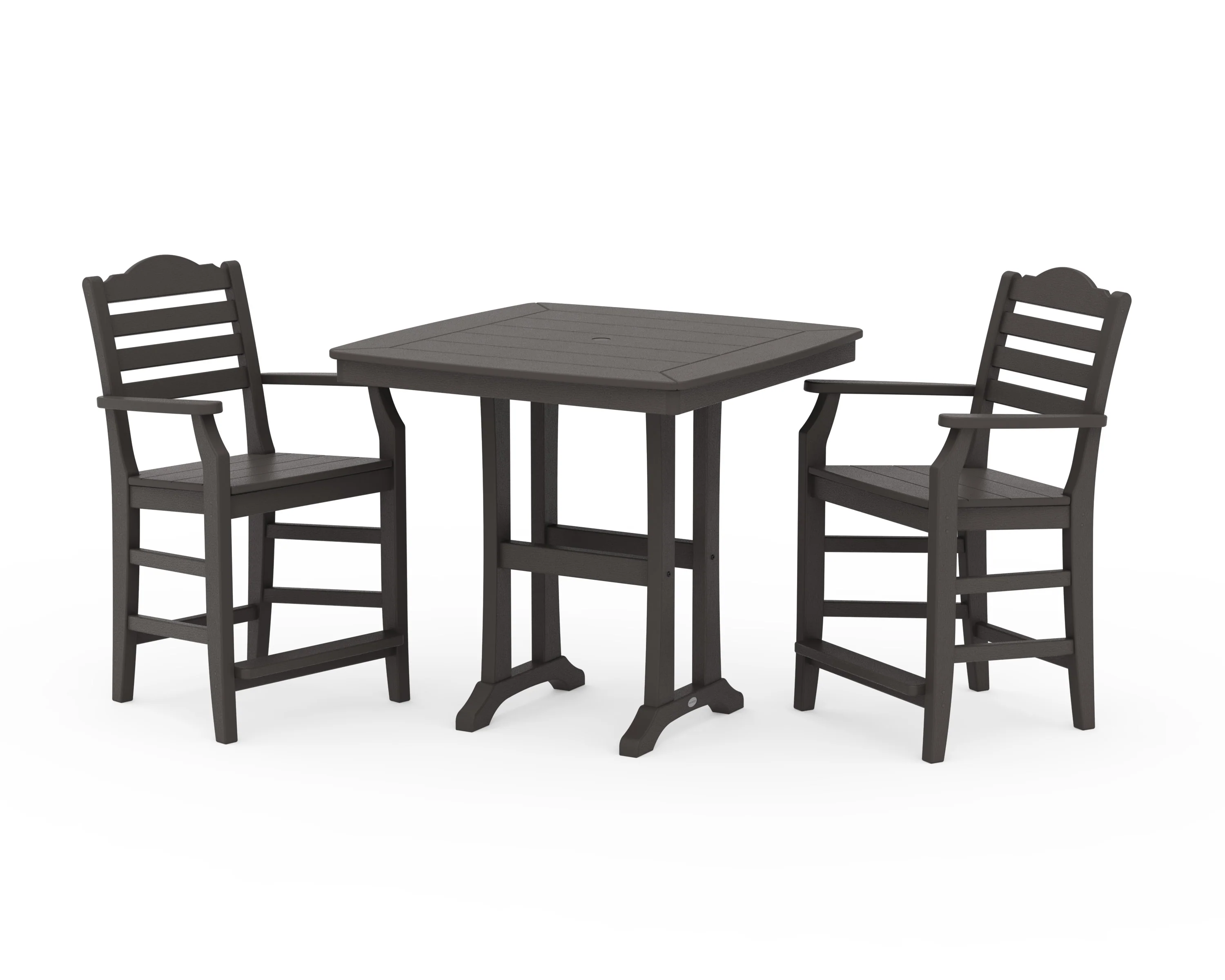 Savannah 3-Piece Counter Set with Trestle Legs - Image 8