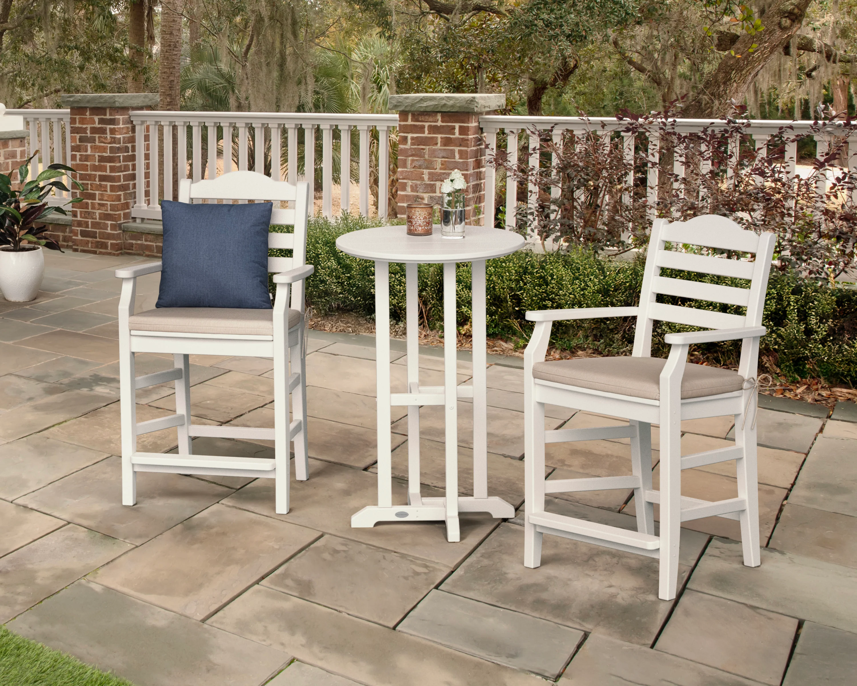 Savannah 3-Piece Farmhouse Counter Set - Image 2