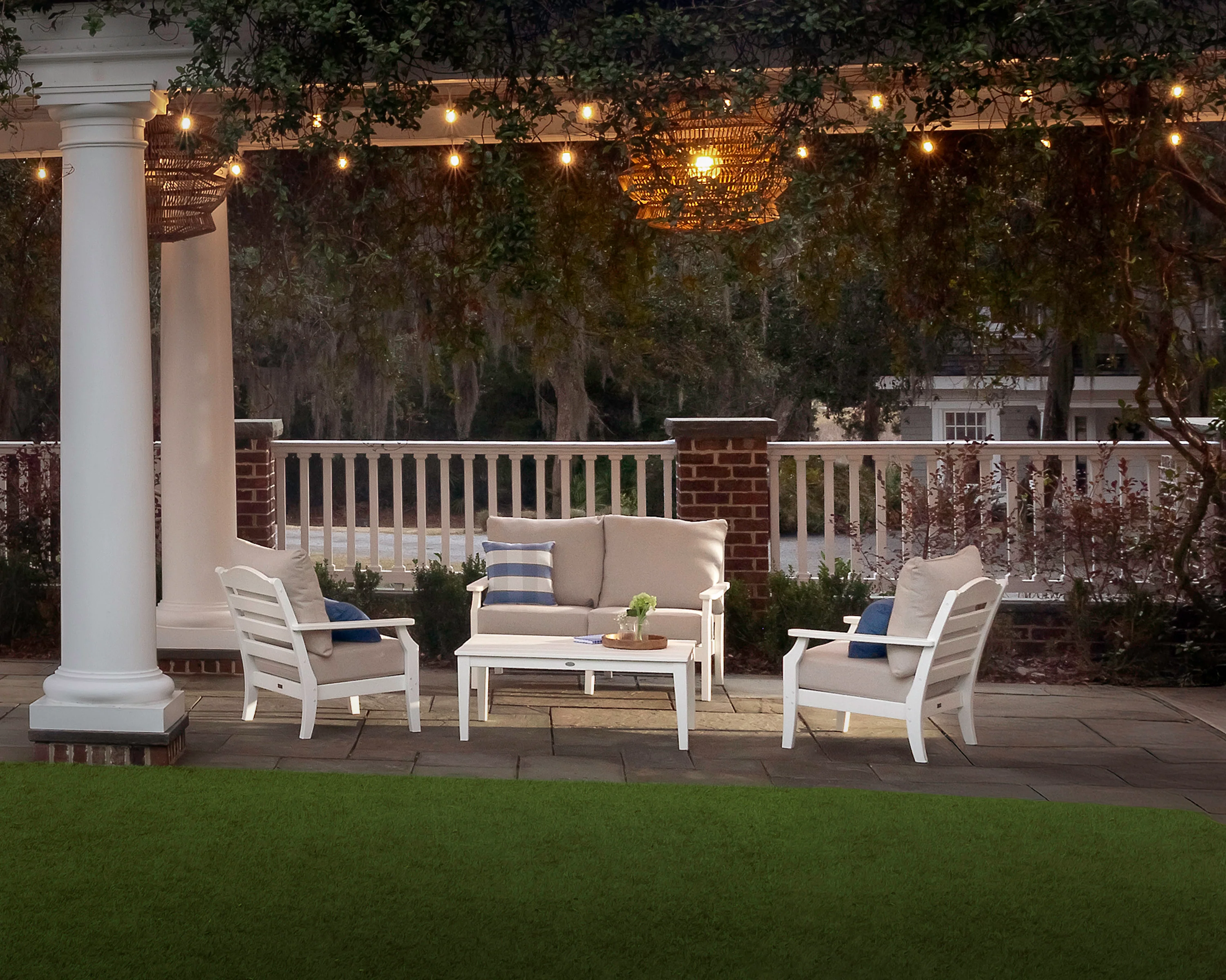 Savannah 4-Piece Deep Seating Set with Loveseat - Image 2