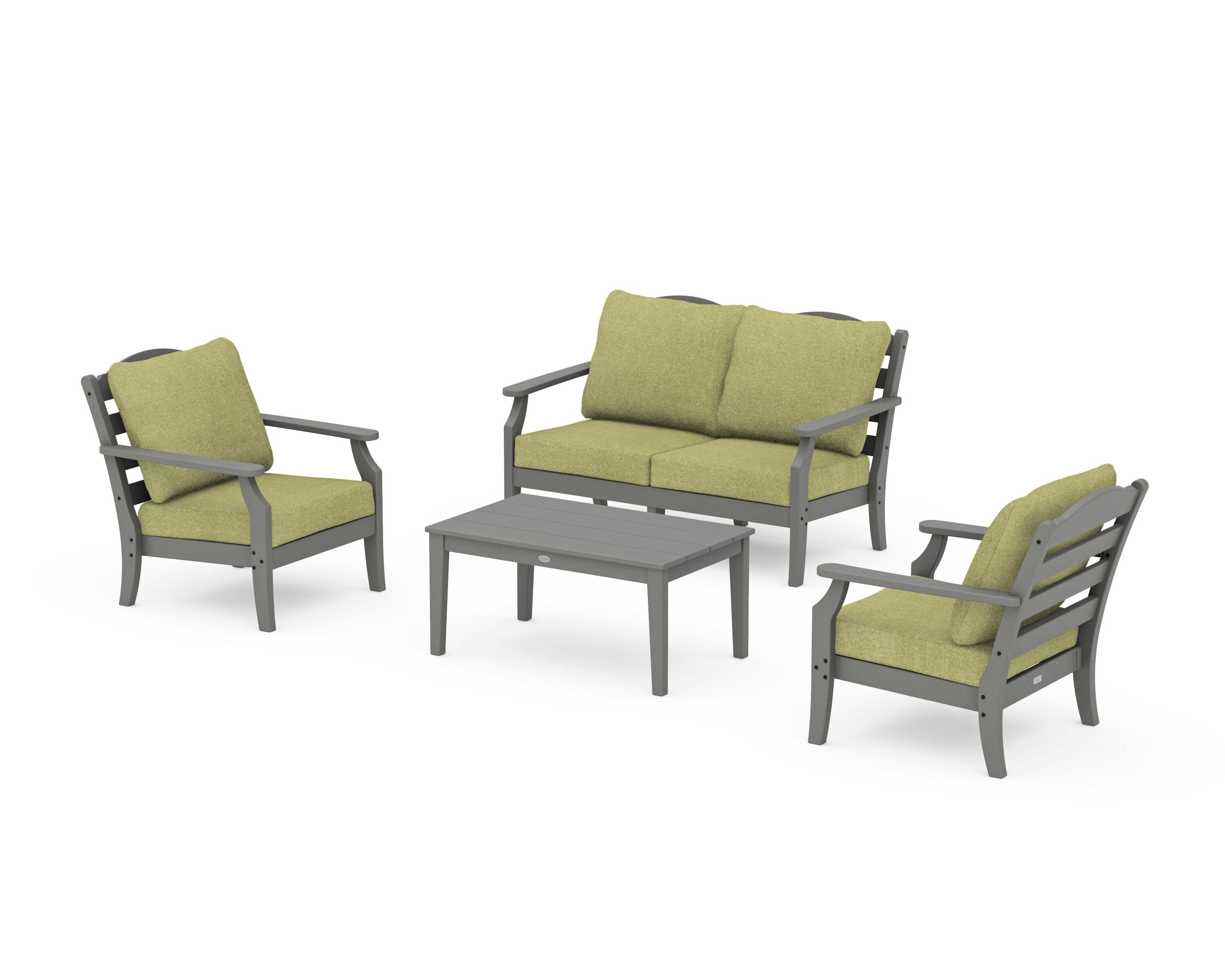 Savannah 4-Piece Deep Seating Set with Loveseat - Image 45