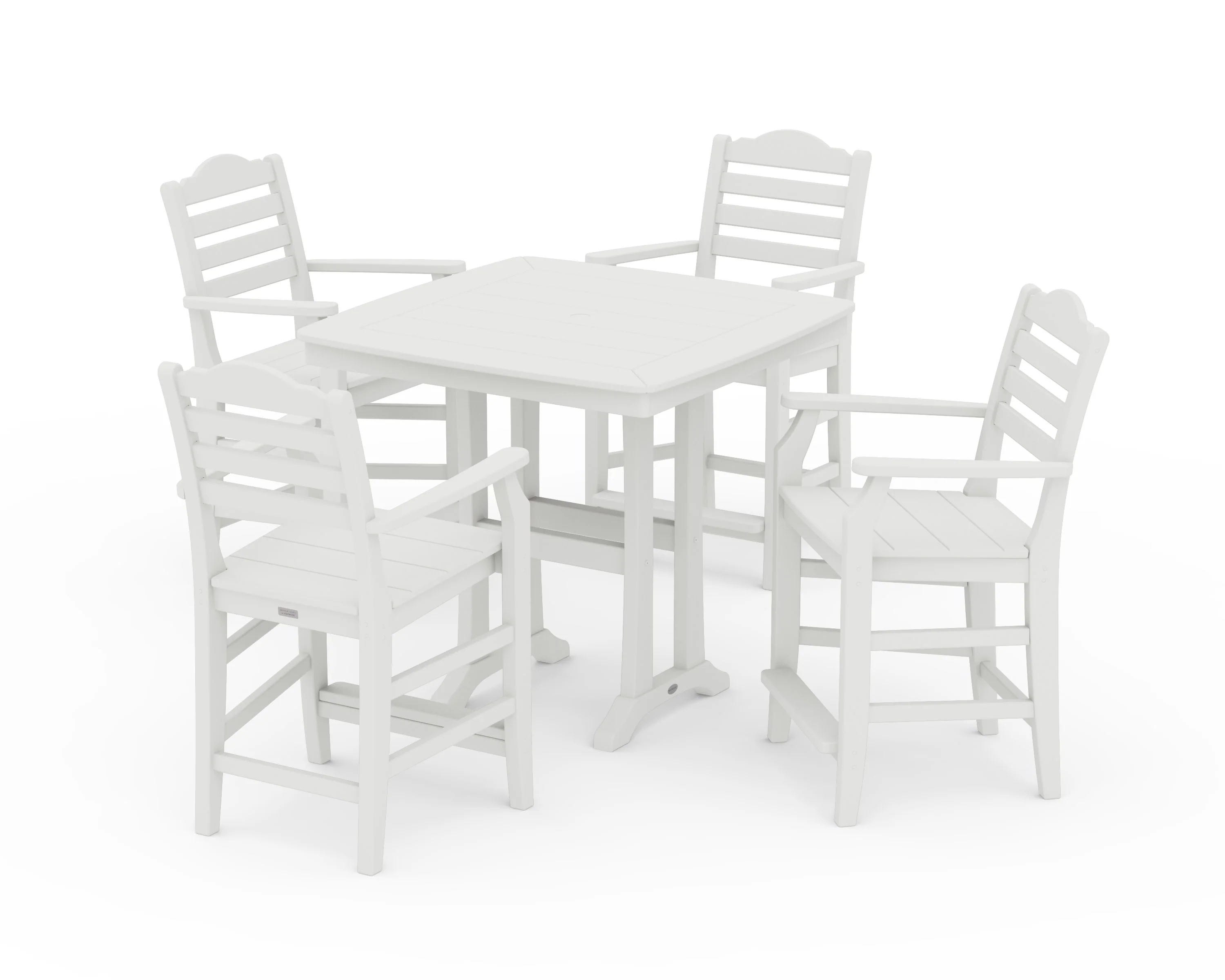 Savannah 5-Piece Counter Set with Trestle Legs - Image 10