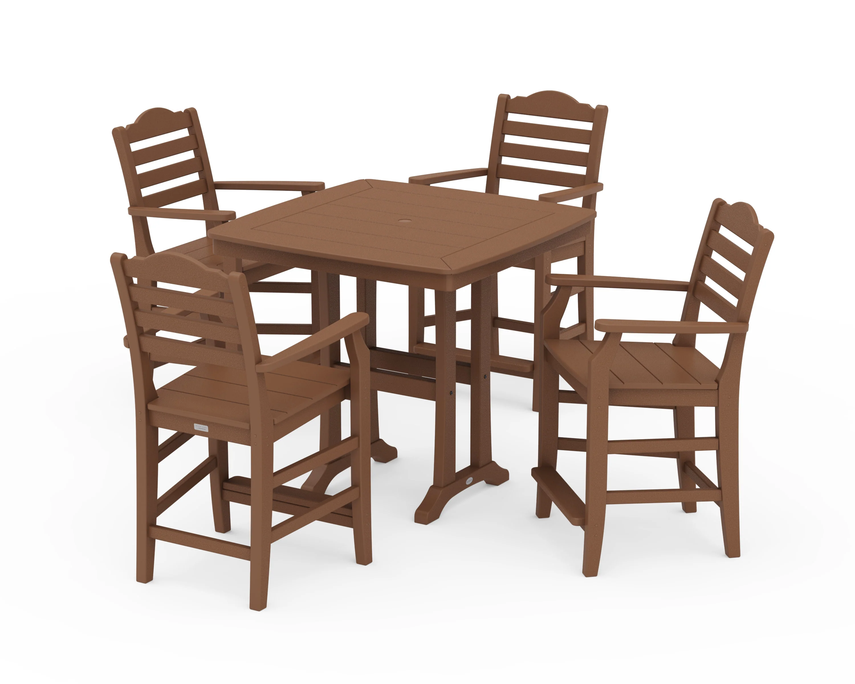 Savannah 5-Piece Counter Set with Trestle Legs - Image 6
