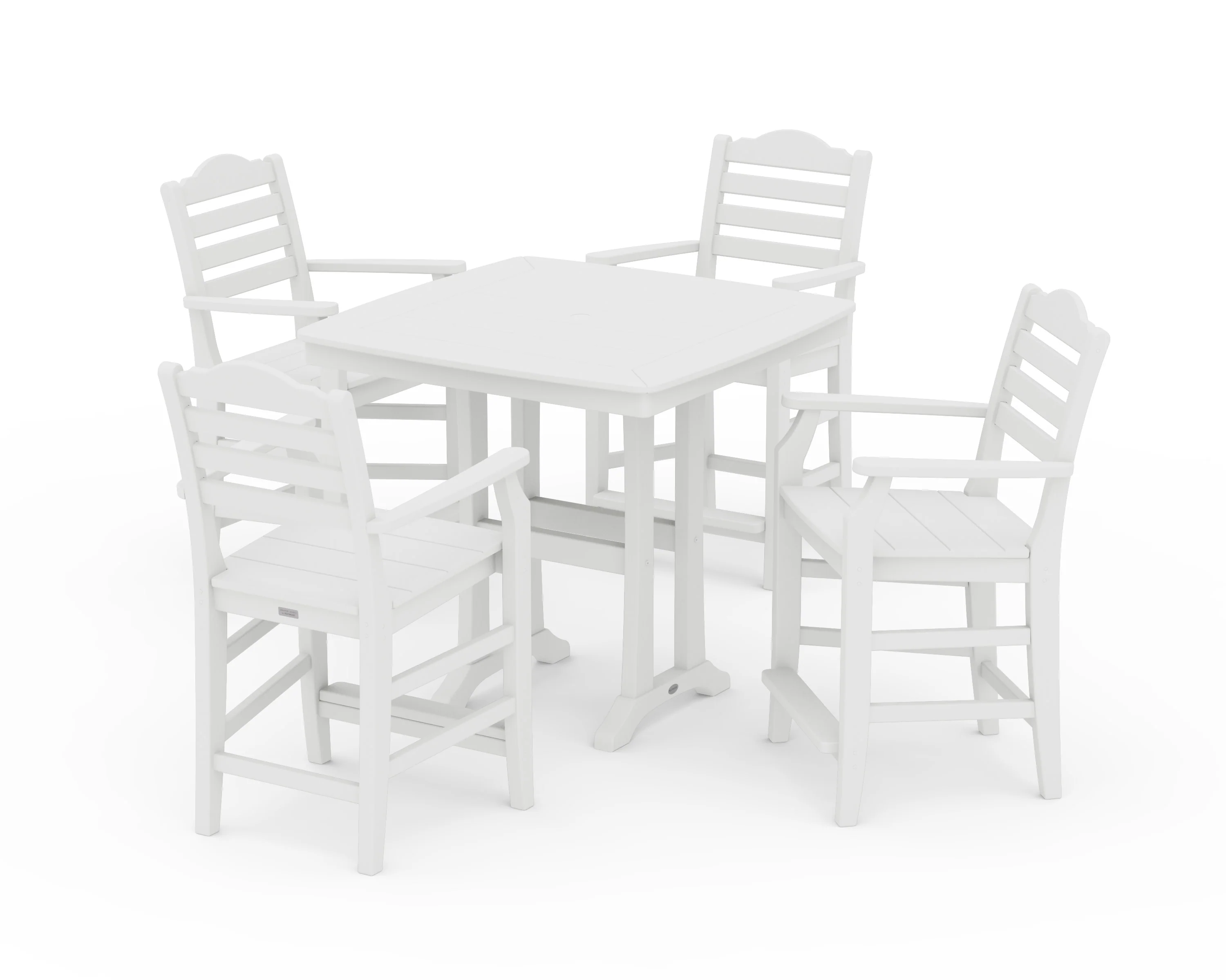 Savannah 5-Piece Counter Set with Trestle Legs - Image 7