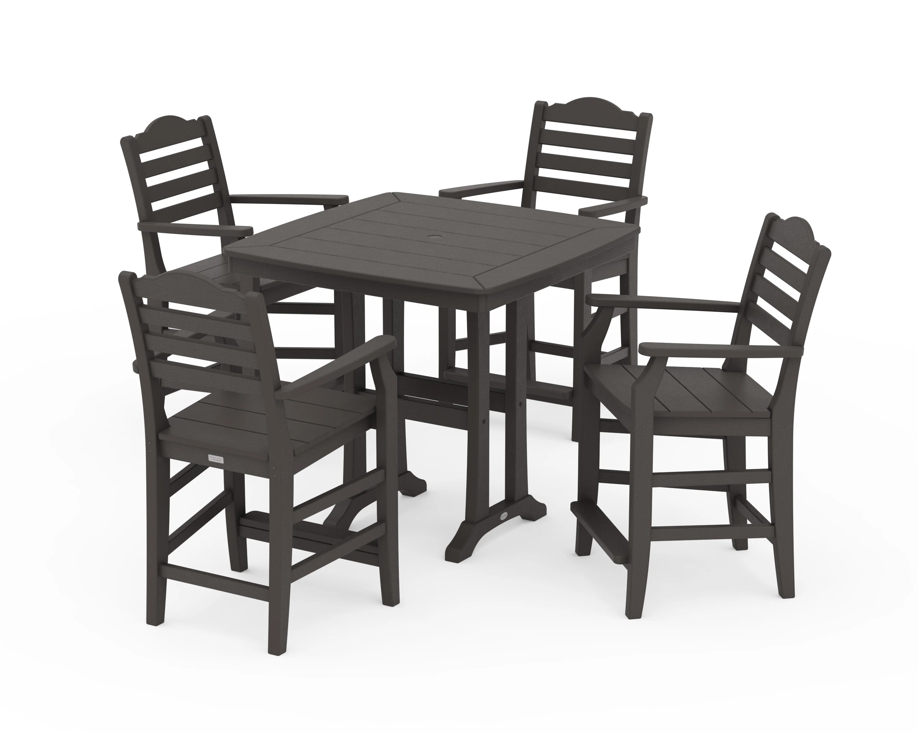 Savannah 5-Piece Counter Set with Trestle Legs - Image 8