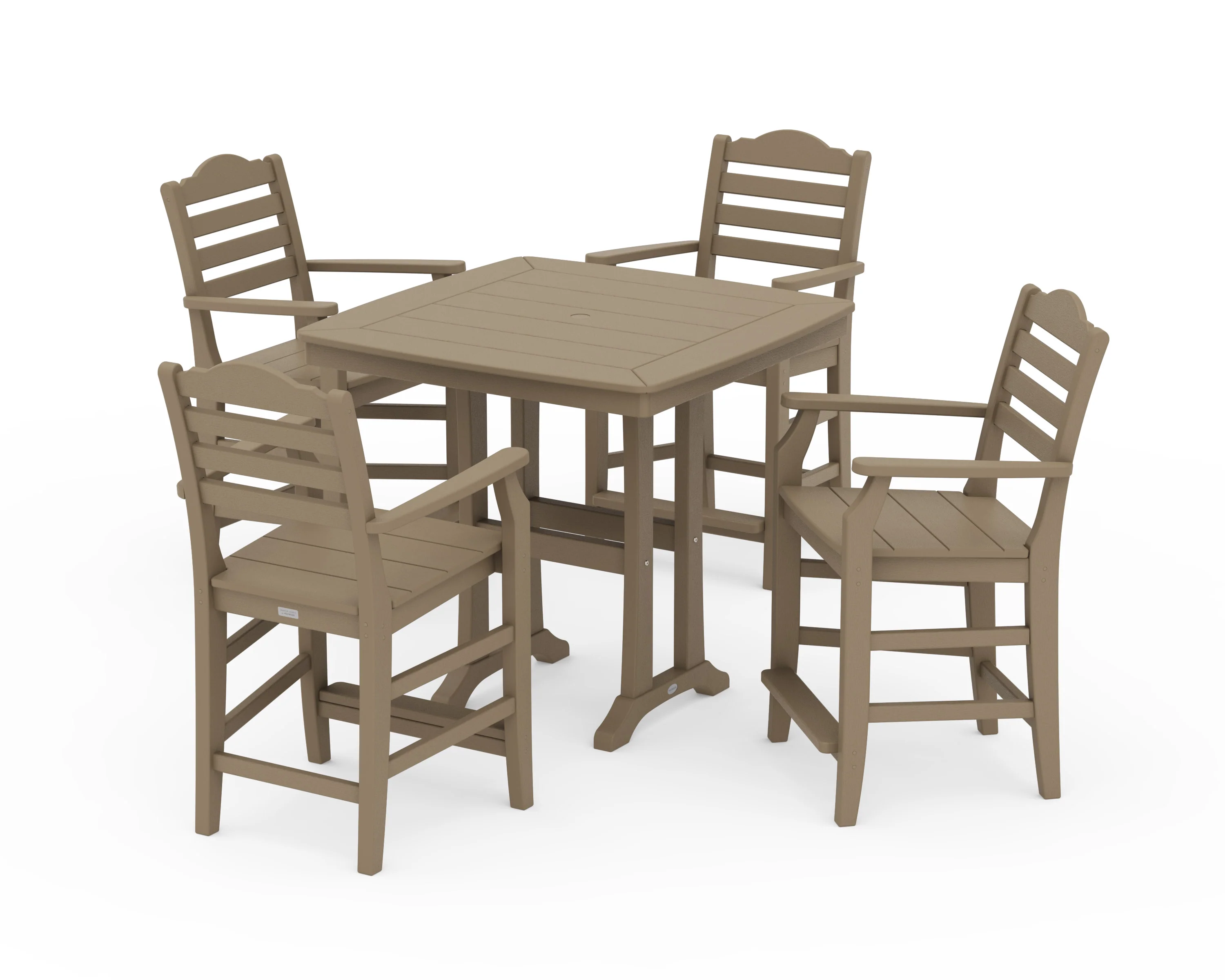 Savannah 5-Piece Counter Set with Trestle Legs - Image 9