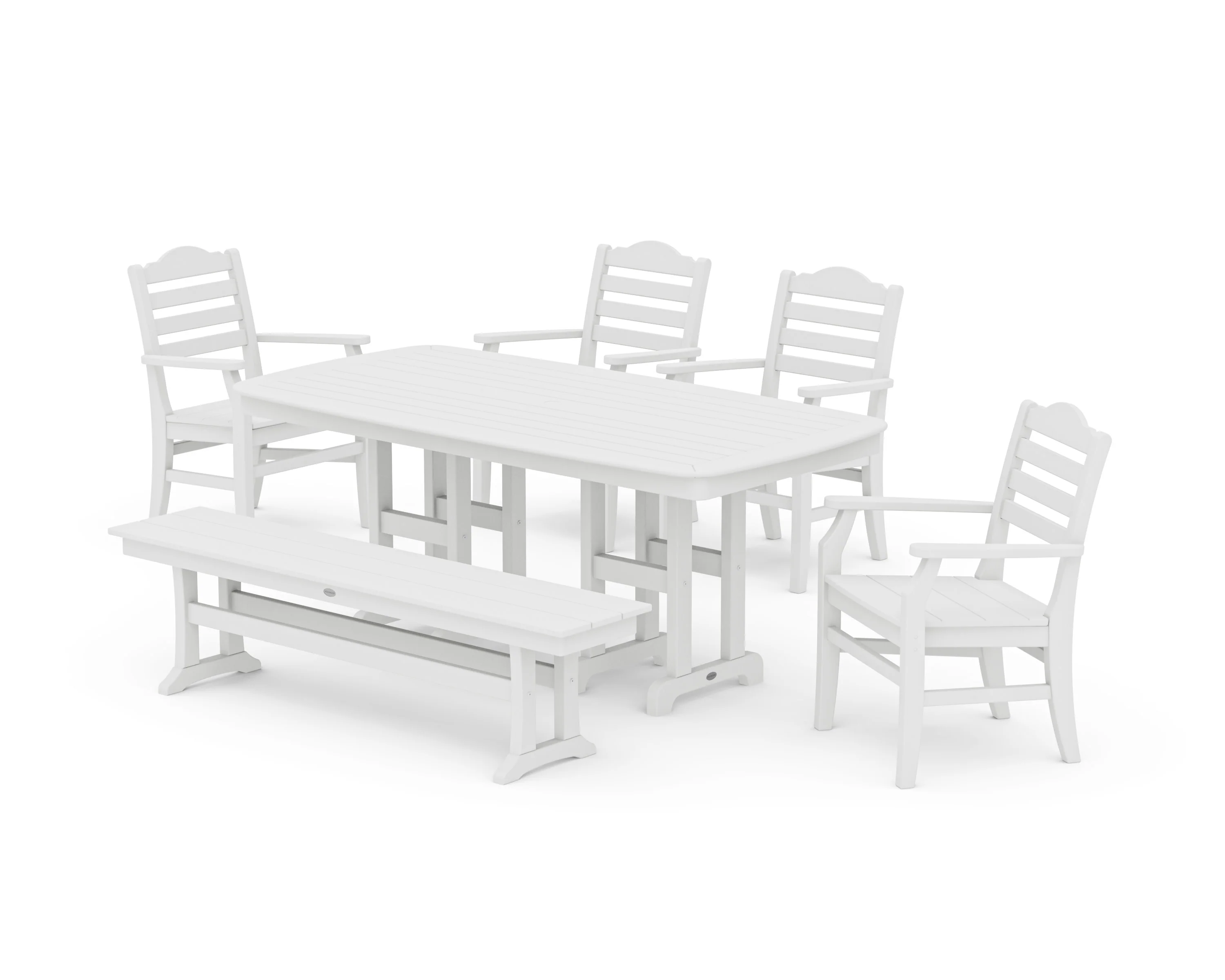 Savannah 6-Piece Farmhouse Dining Set with Bench - Image 7