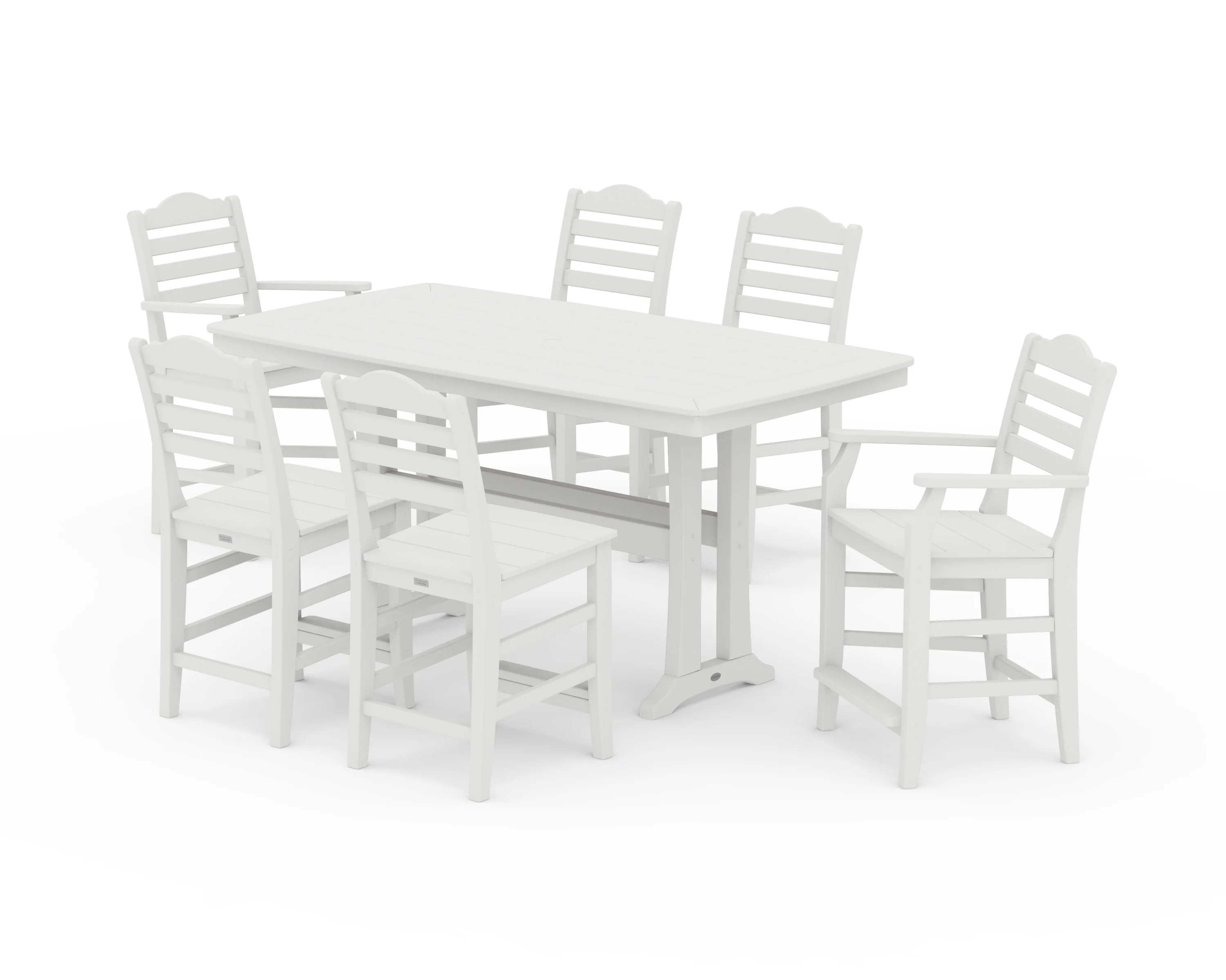 Savannah 7-Piece Counter Set with Trestle Legs - Image 10