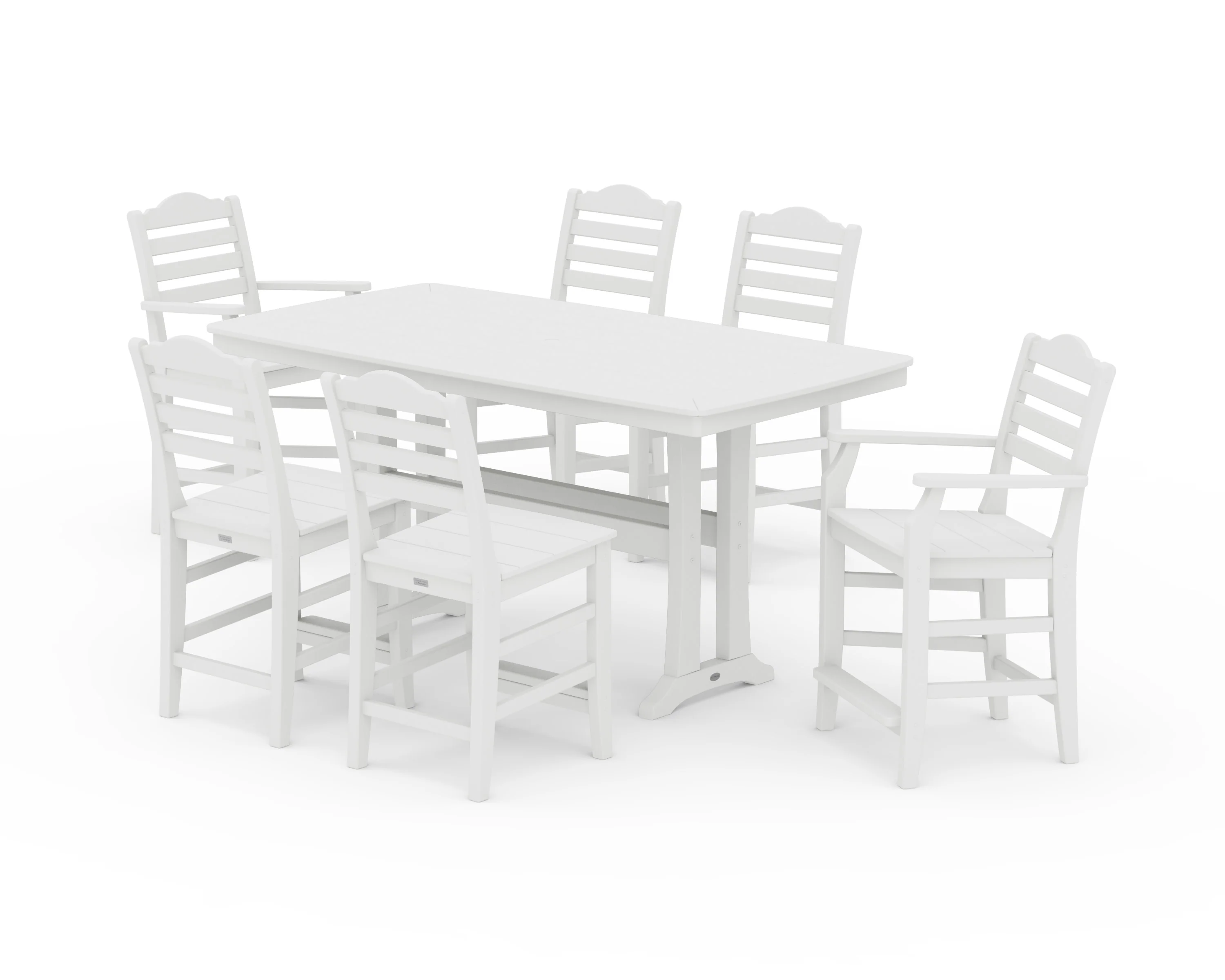 Savannah 7-Piece Counter Set with Trestle Legs - Image 7