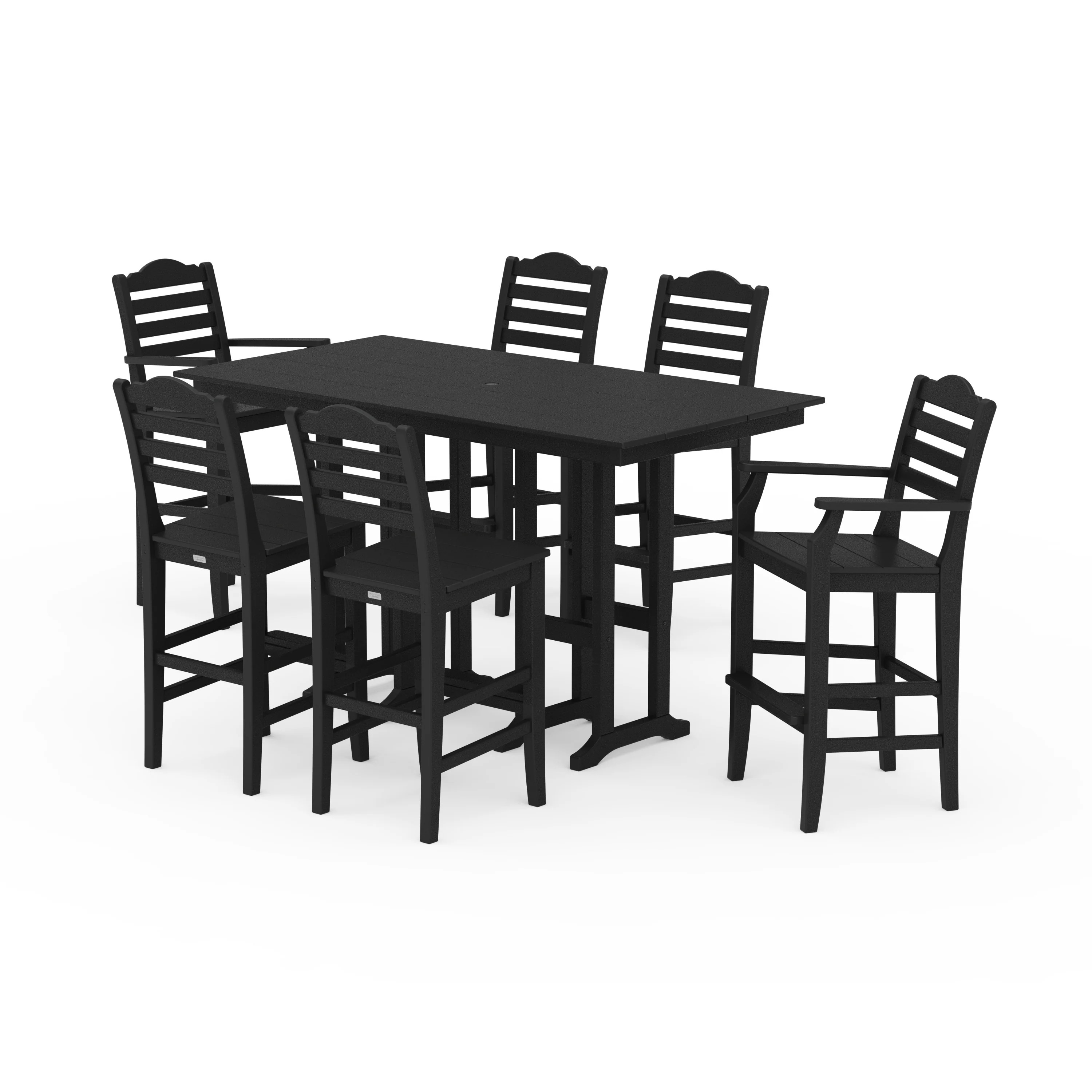 Savannah 7-Piece Farmhouse Bar Set - Image 10