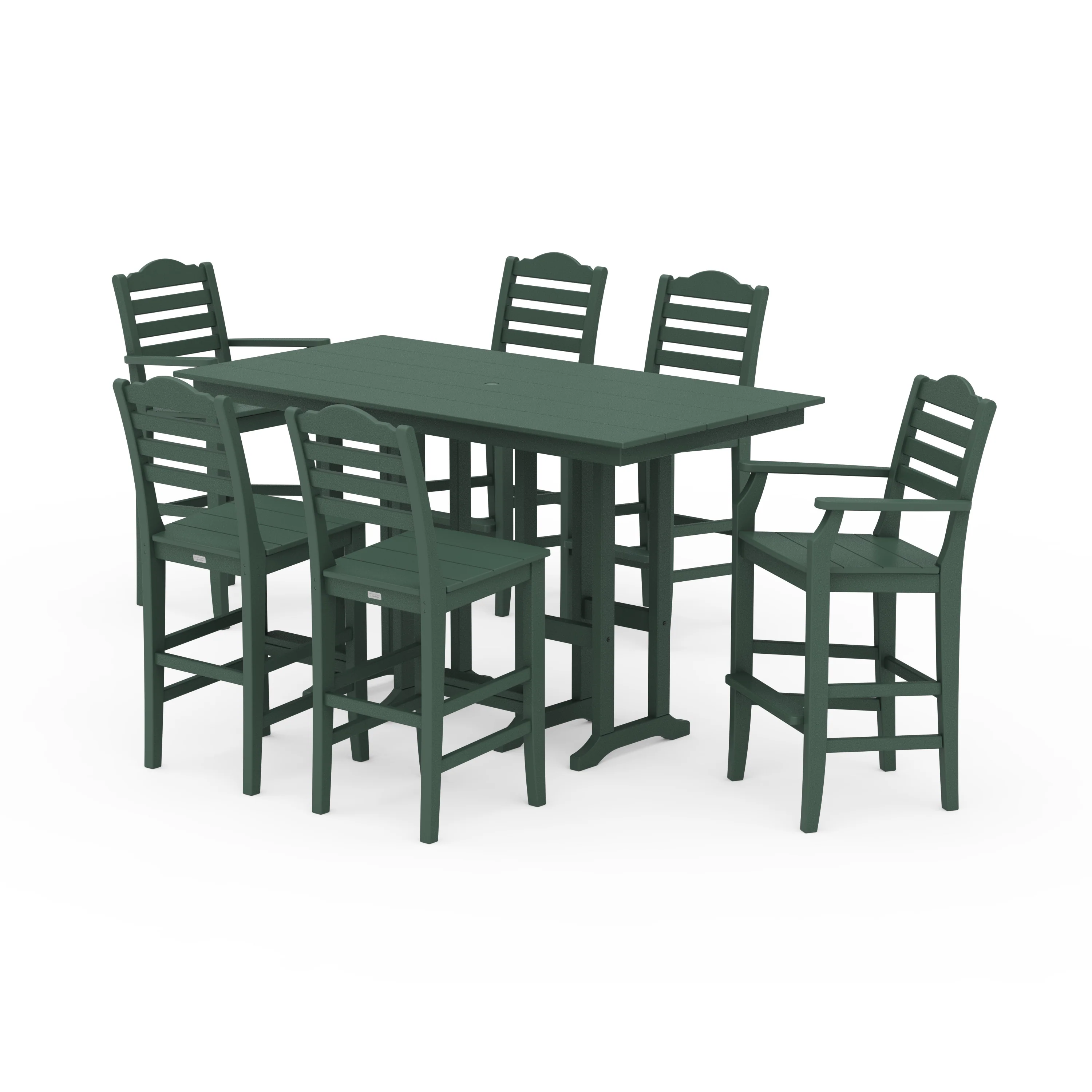 Savannah 7-Piece Farmhouse Bar Set - Image 3