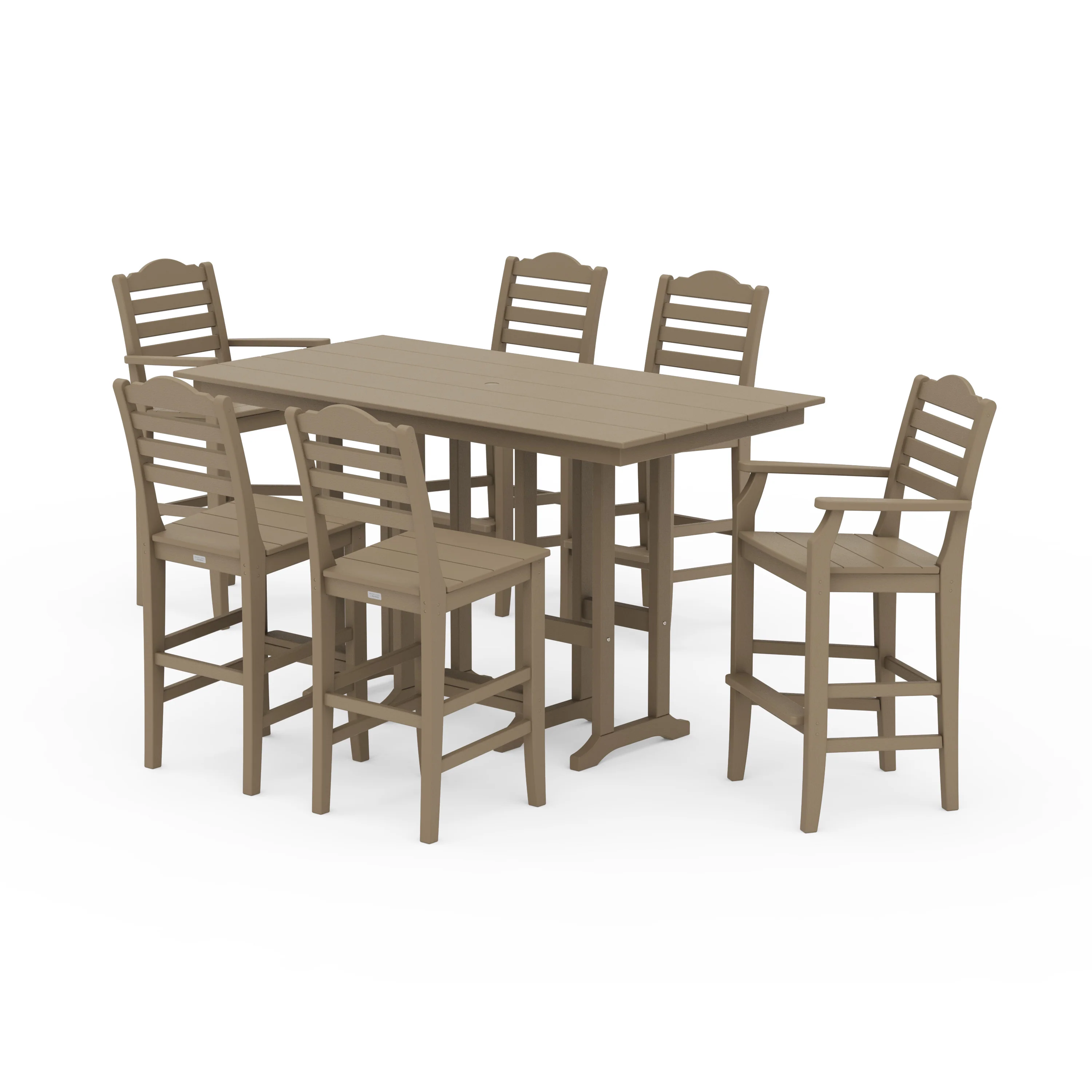 Savannah 7-Piece Farmhouse Bar Set - Image 7