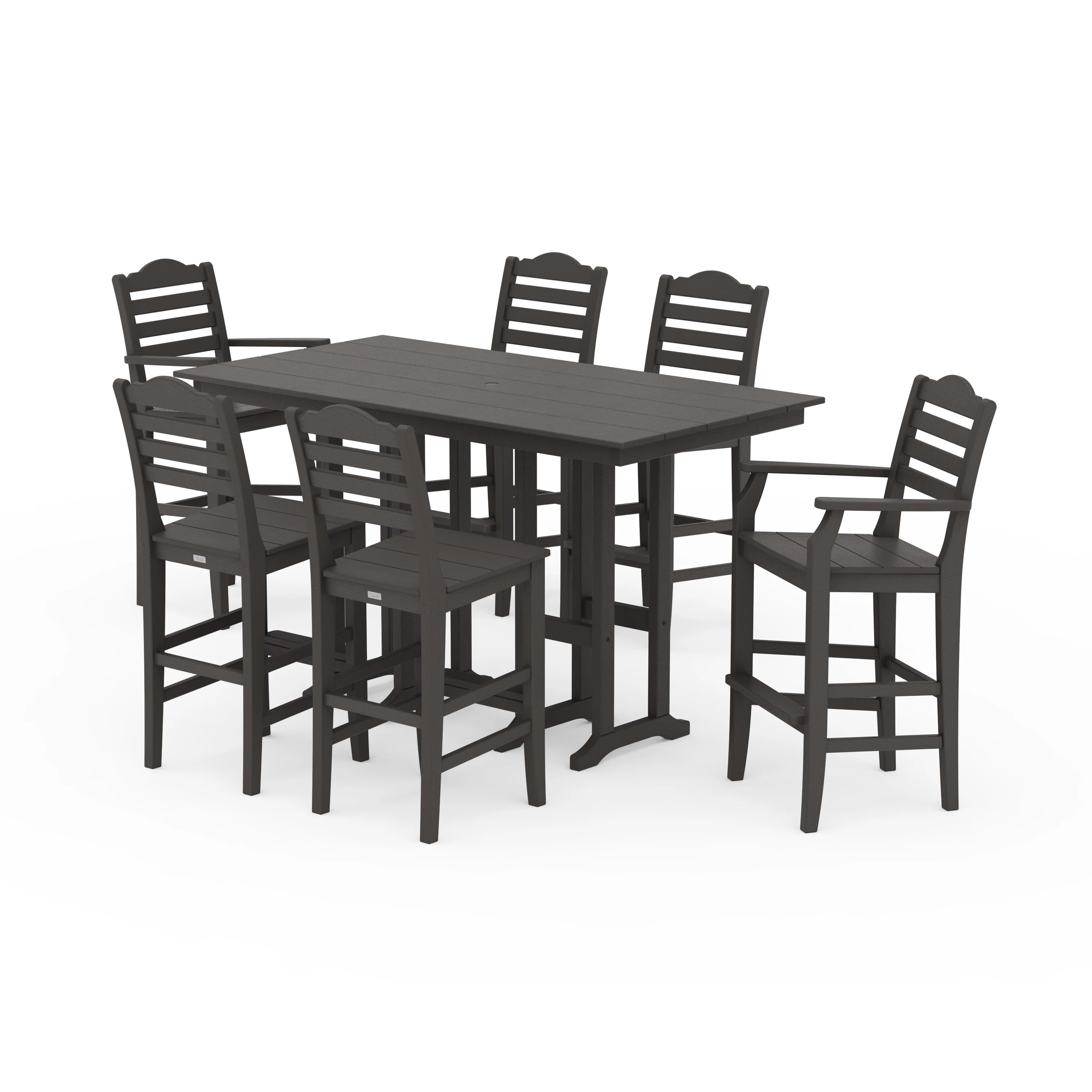 Savannah 7-Piece Farmhouse Bar Set - Image 9