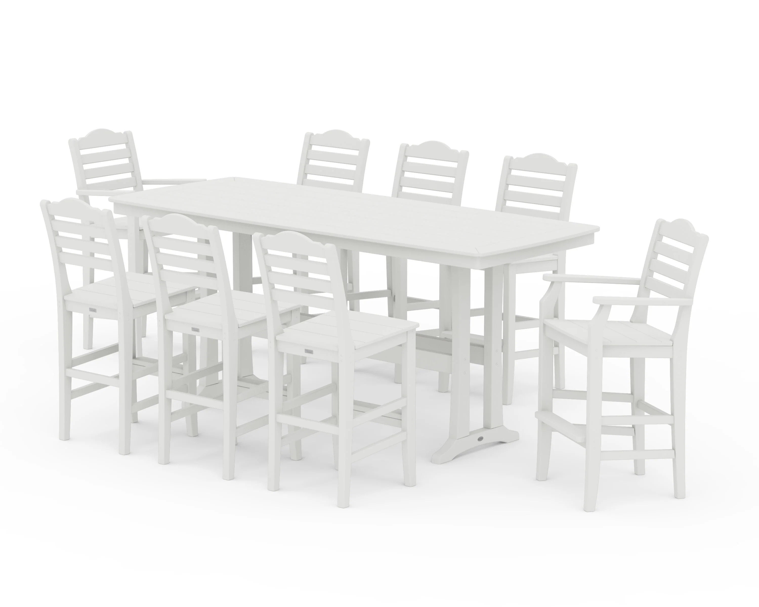 Savannah 9-Piece Bar Set with Trestle Legs - Image 10