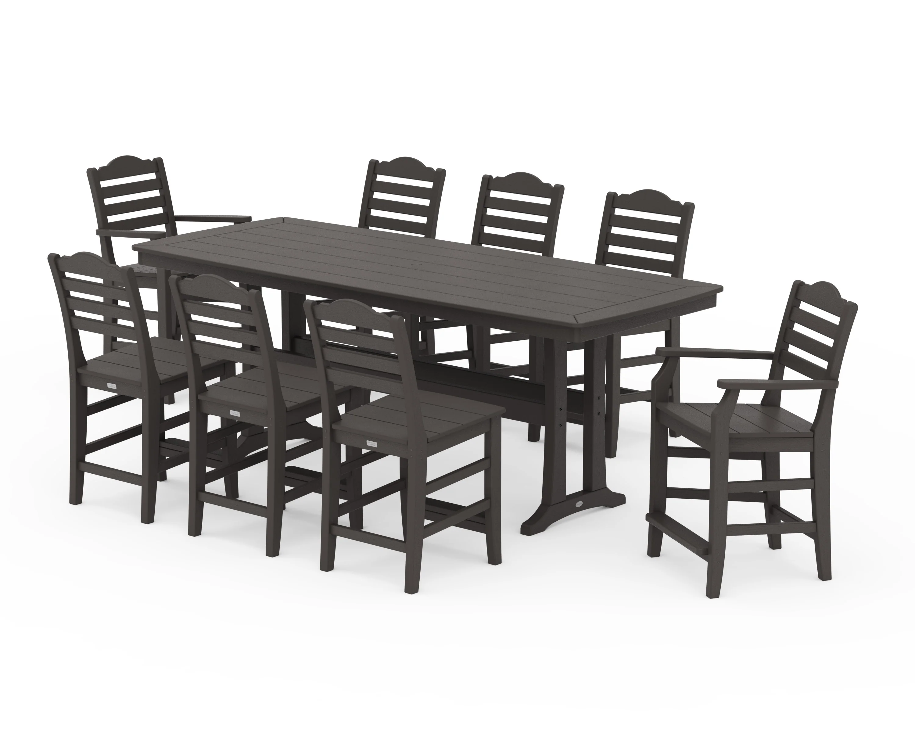 Savannah 9-Piece Counter Set with Trestle Legs - Image 8