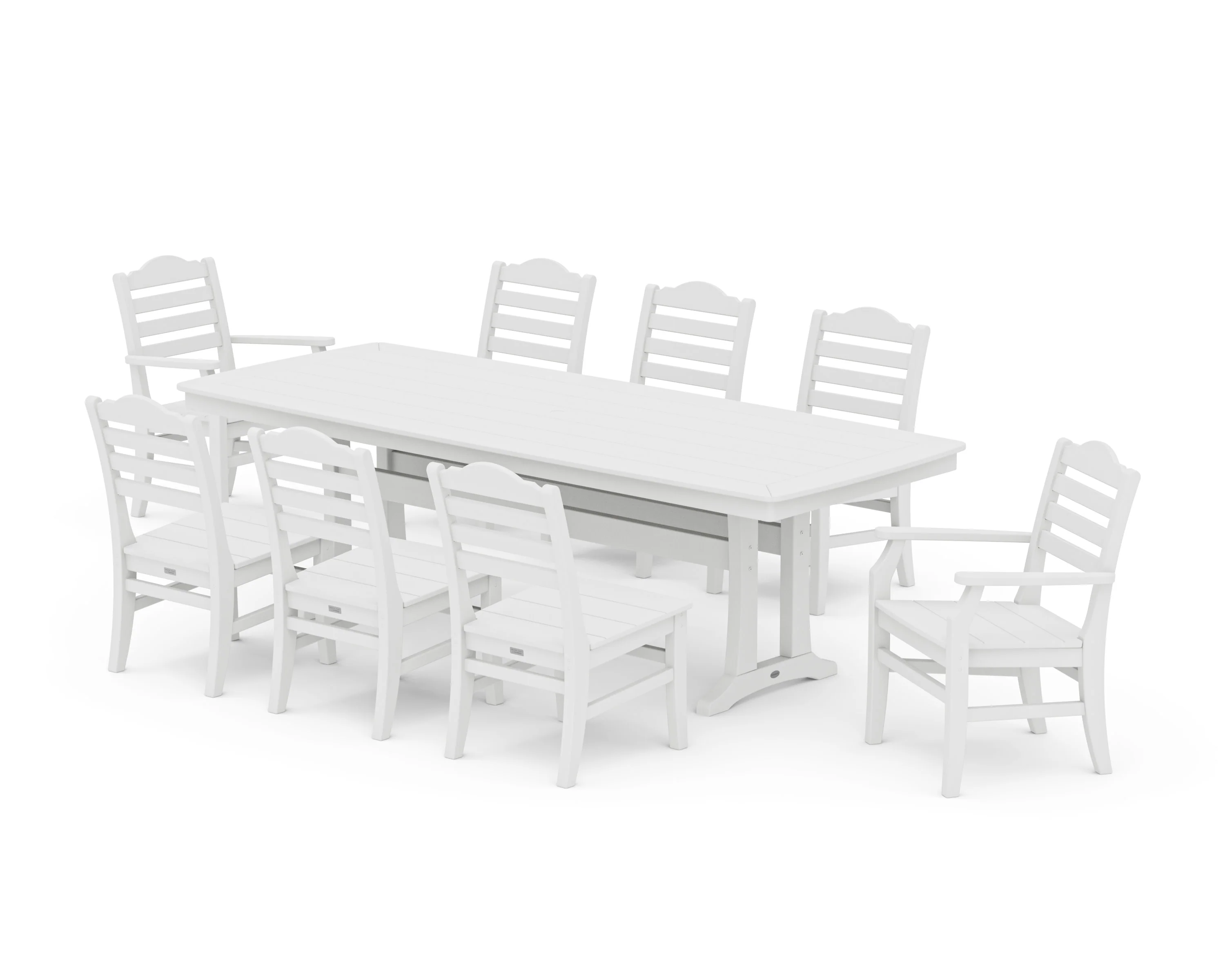 Savannah 9-Piece Dining Set with Trestle Legs - Image 7
