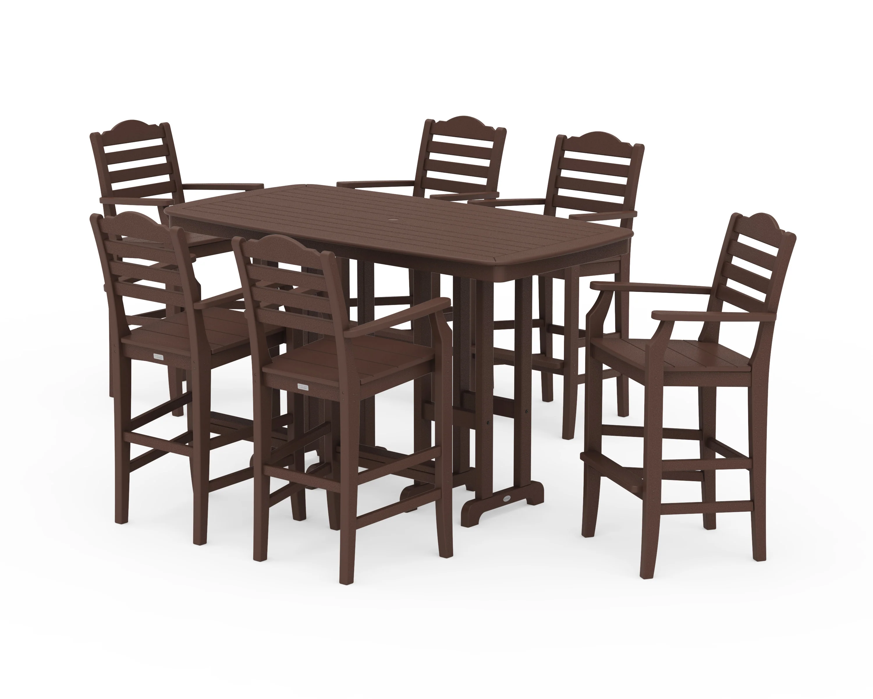 Savannah Arm Chair 7-Piece Bar Set - Image 4