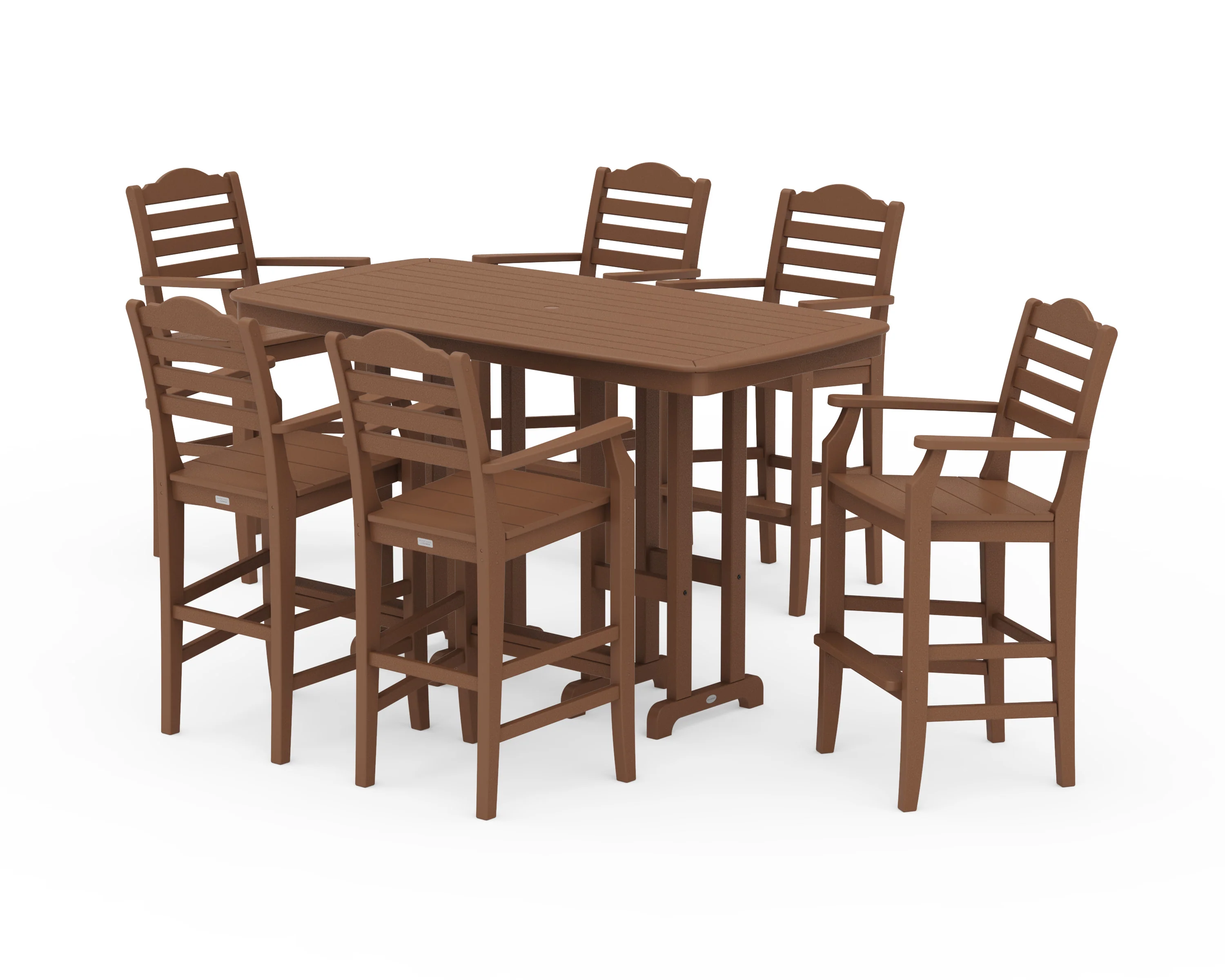 Savannah Arm Chair 7-Piece Bar Set - Image 6