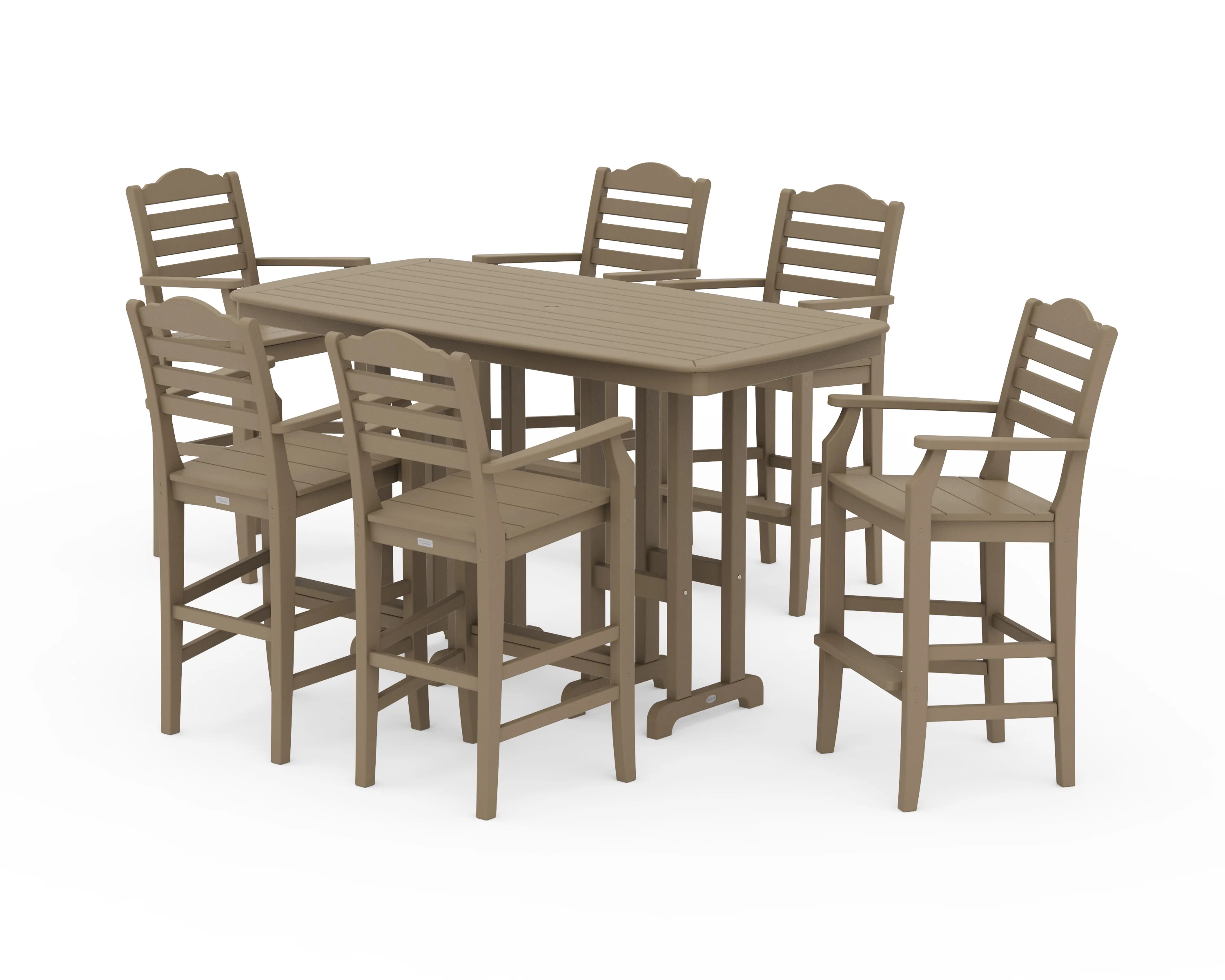 Savannah Arm Chair 7-Piece Bar Set - Image 9