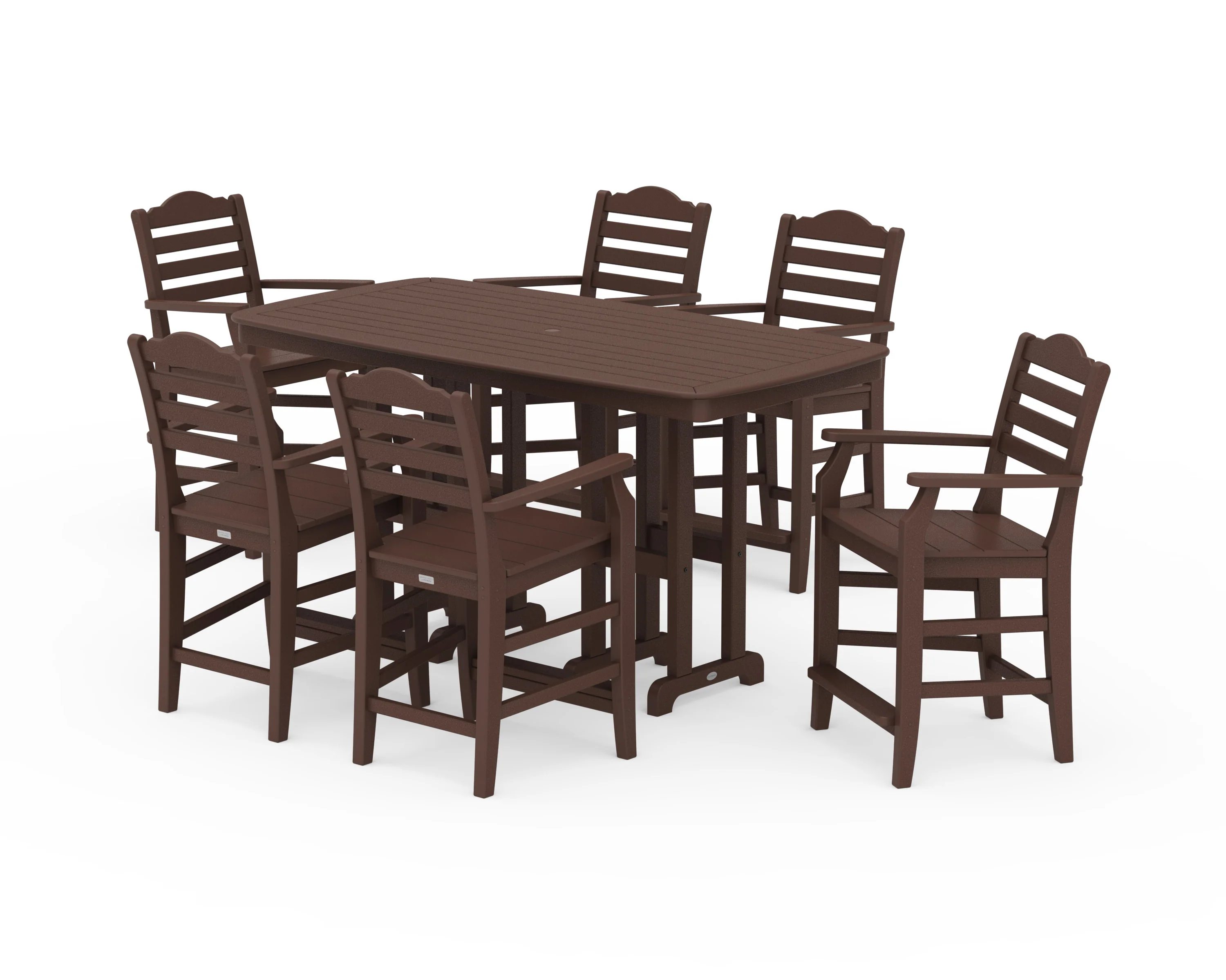 Savannah Arm Chair 7-Piece Counter Set - Image 4