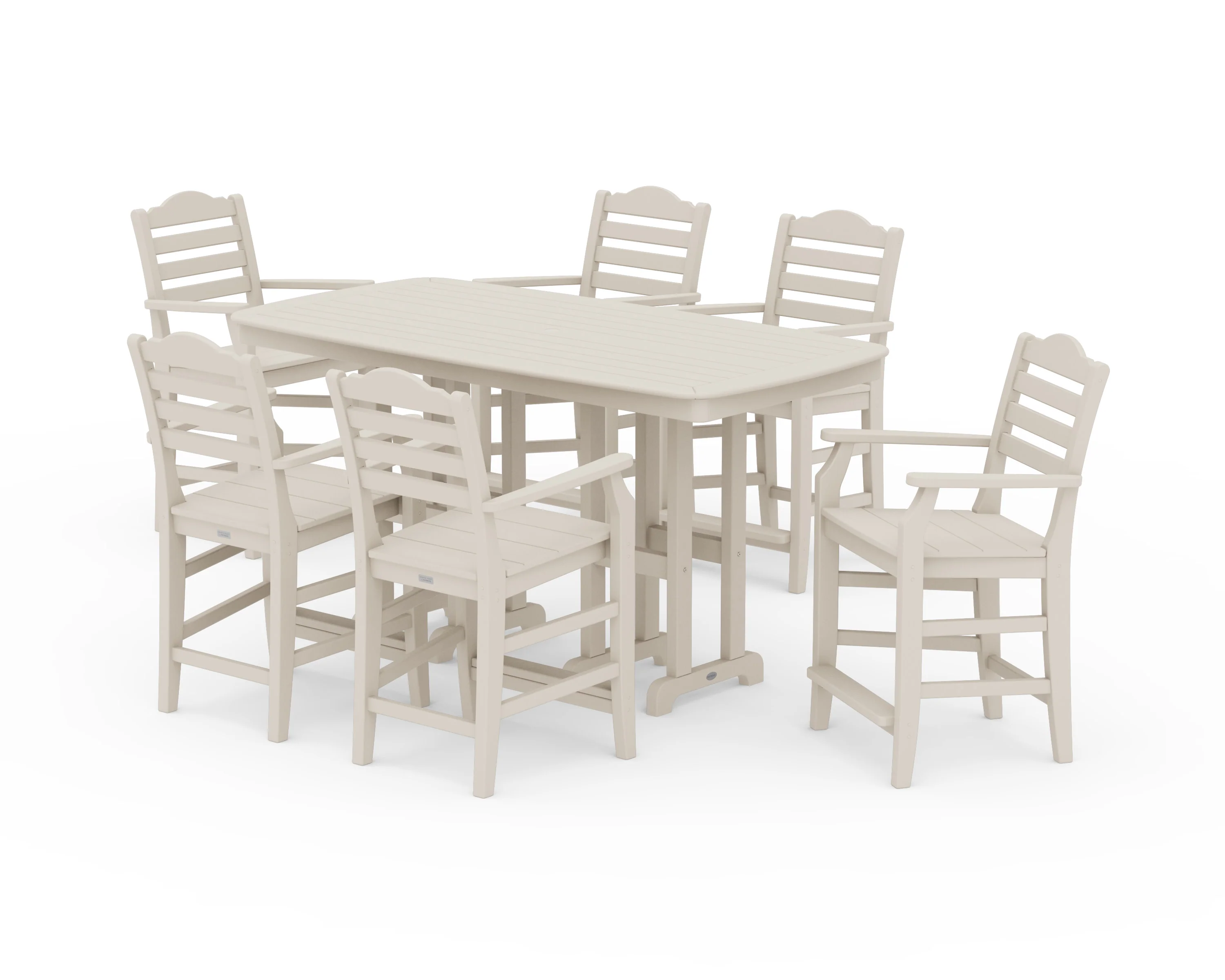 Savannah Arm Chair 7-Piece Counter Set - Image 5