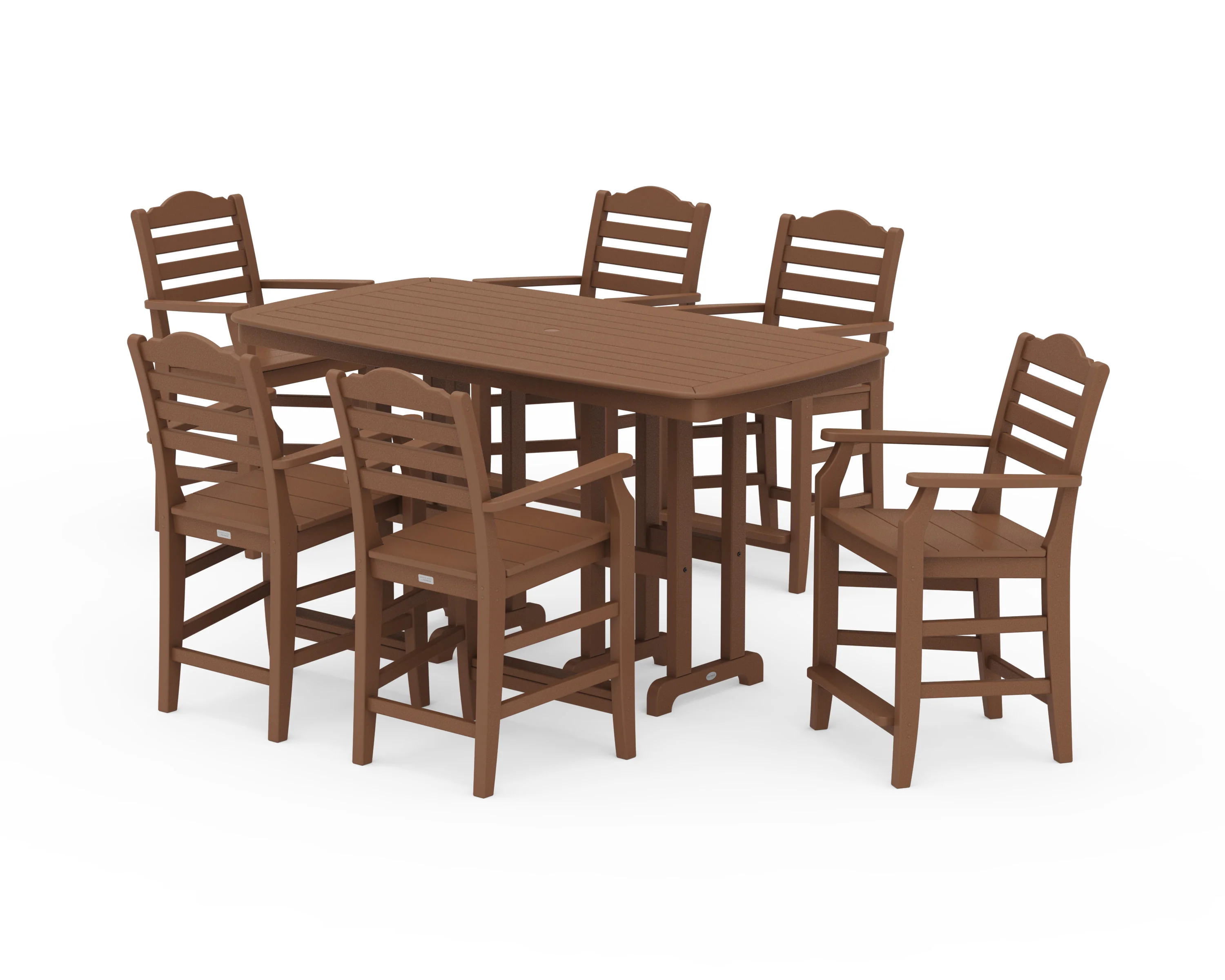 Savannah Arm Chair 7-Piece Counter Set - Image 6