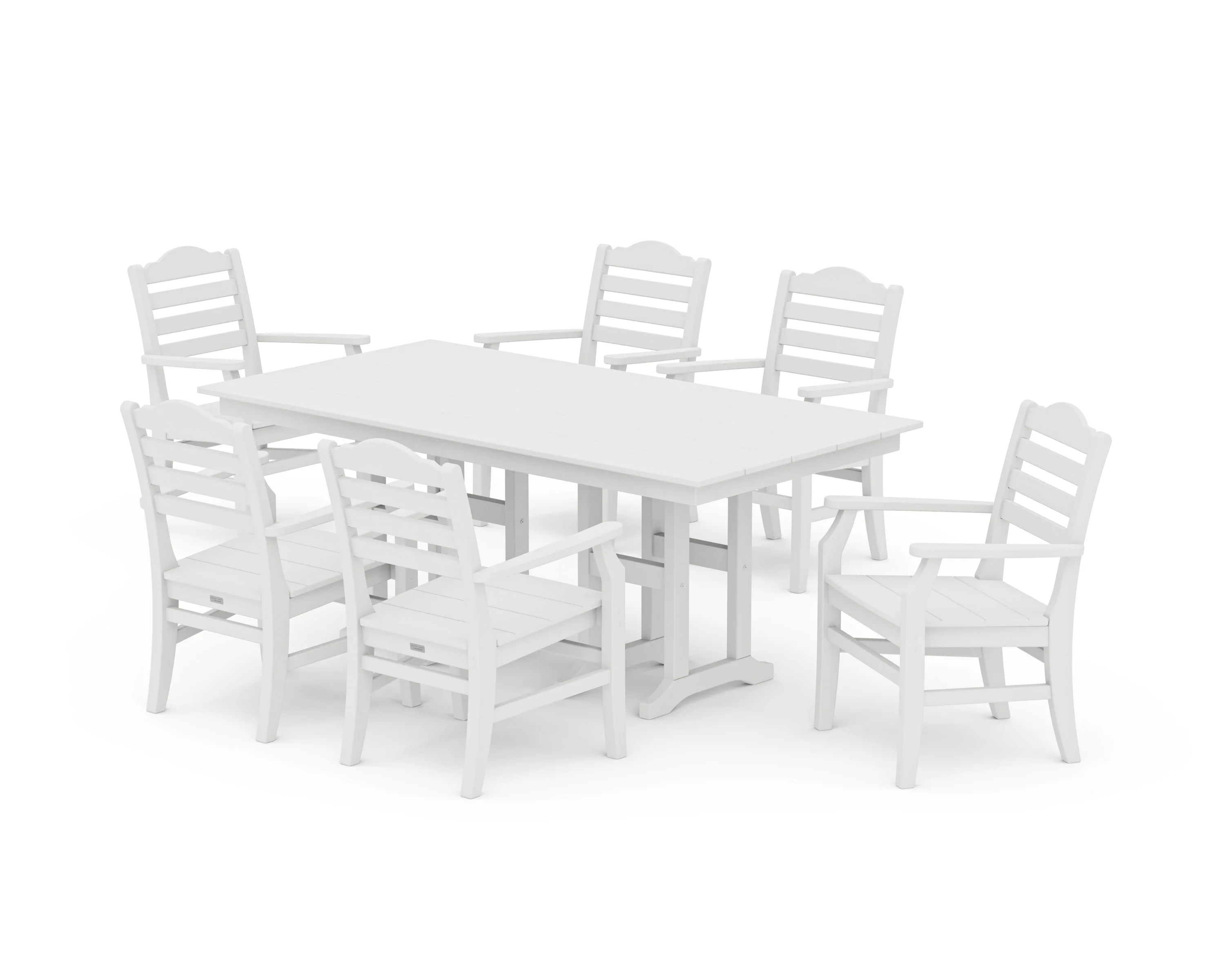 Savannah Arm Chair 7-Piece Farmhouse Dining Set - Image 7