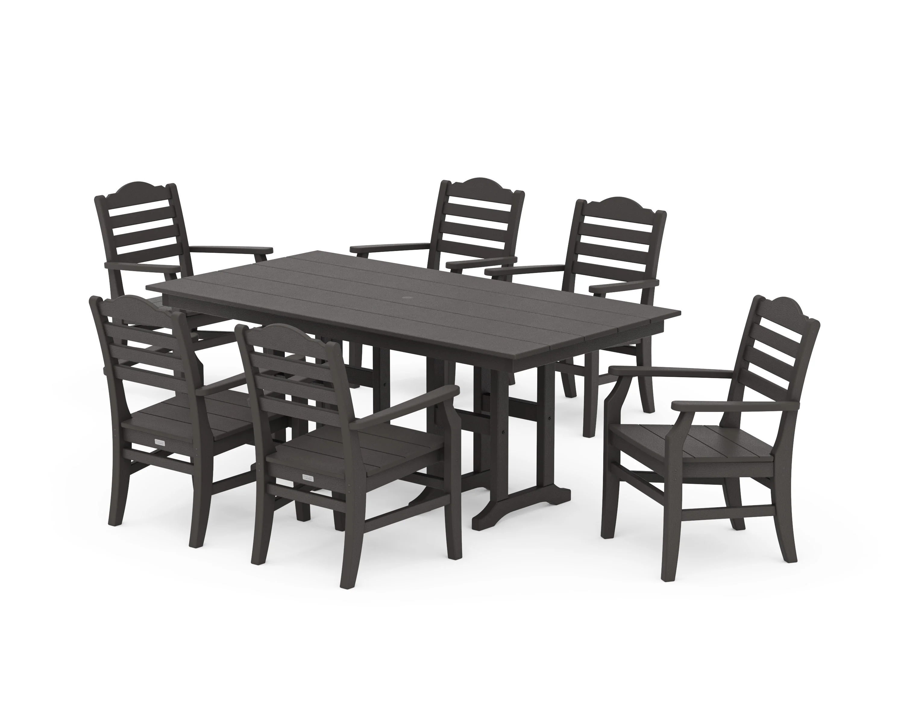 Savannah Arm Chair 7-Piece Farmhouse Dining Set - Image 8