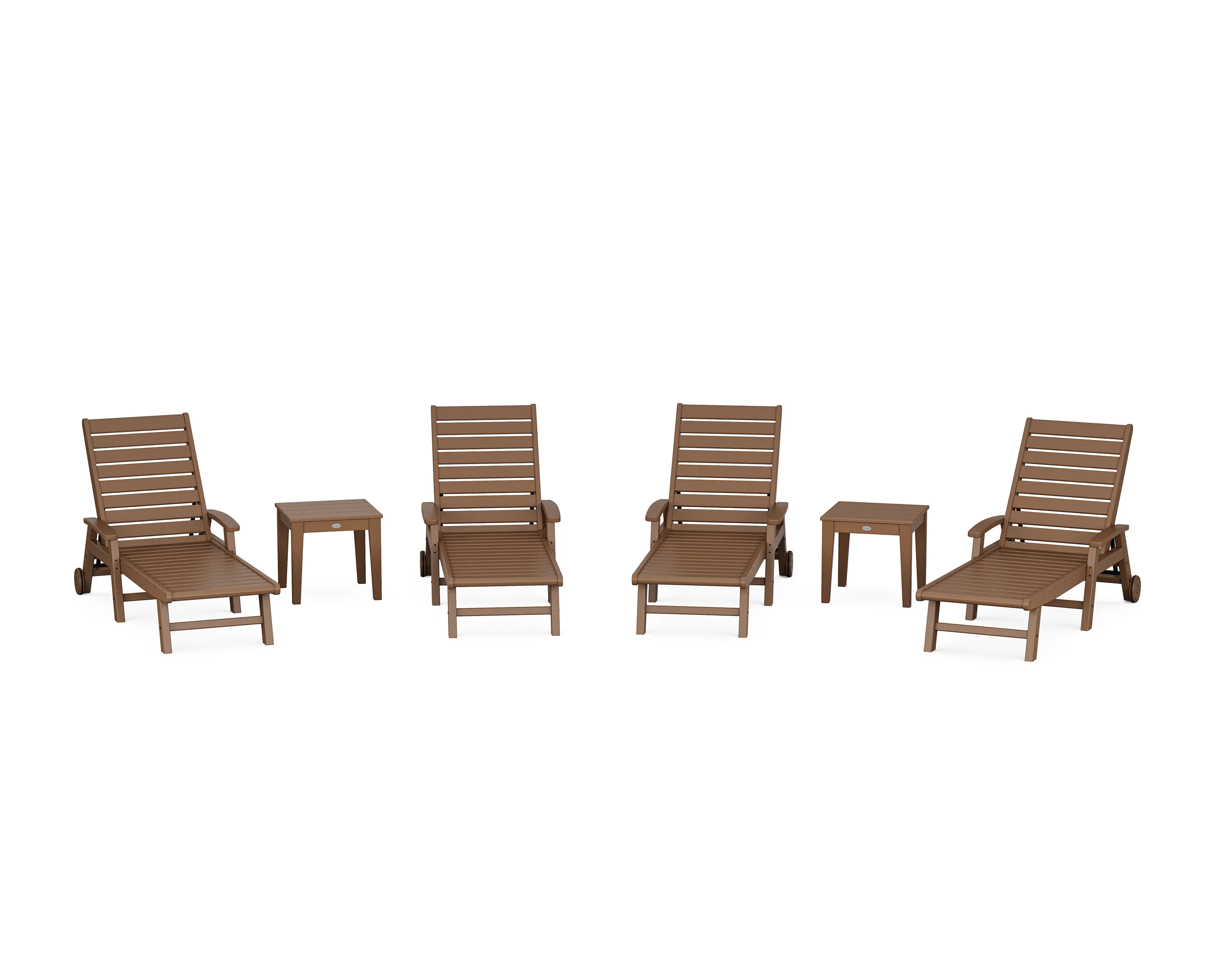 Signature Chaise 6-Piece Set with Wheels - Image 2