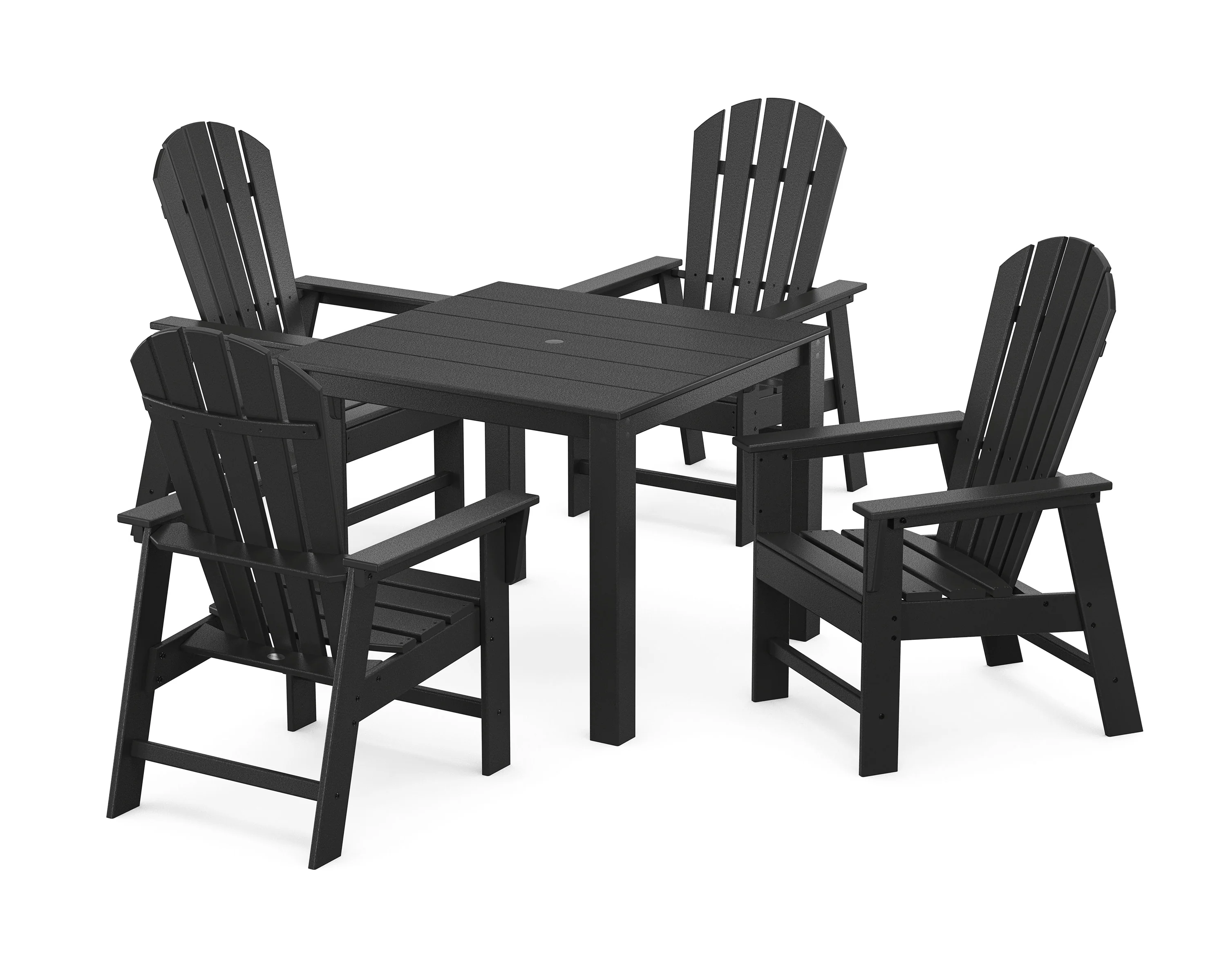 South Beach Coast 5-Piece Parsons Dining Set - Image 4