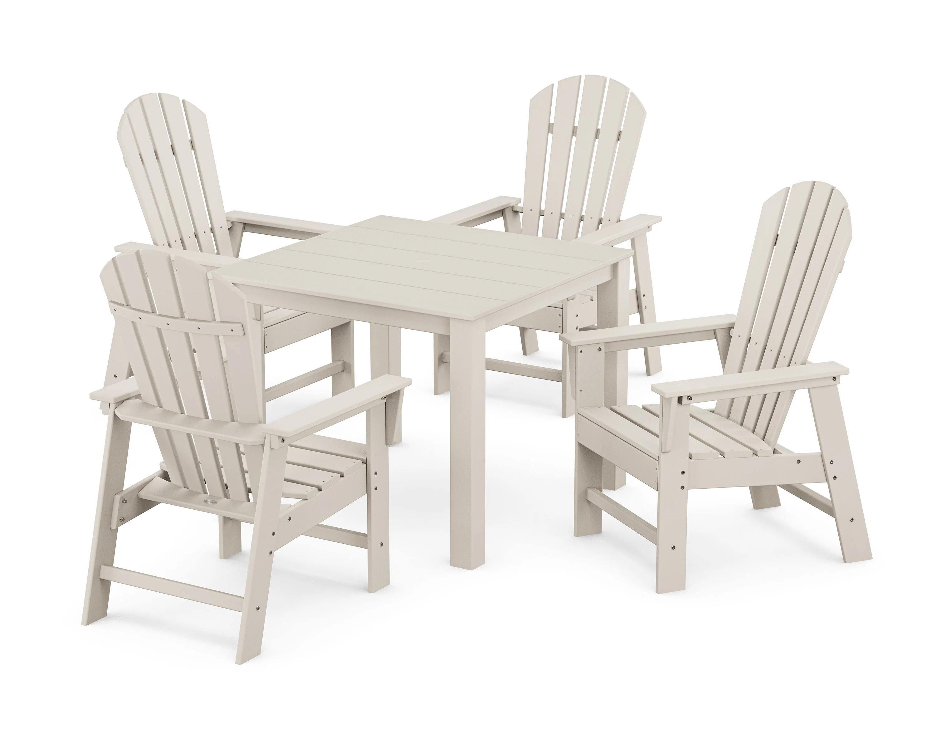 South Beach Coast 5-Piece Parsons Dining Set - Image 9