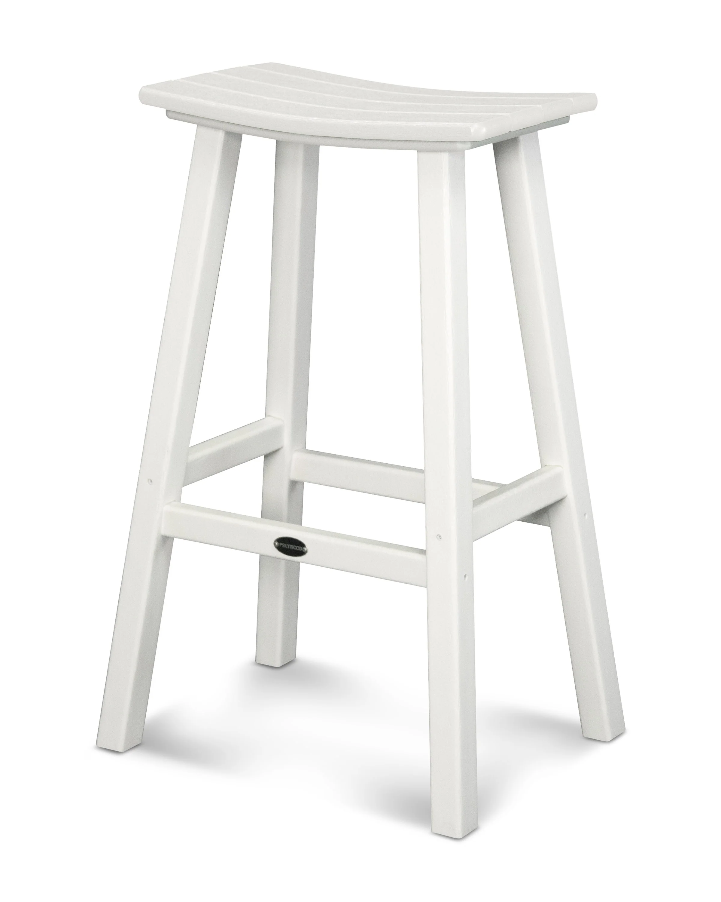 Traditional 30" Saddle Bar Stool - Image 3