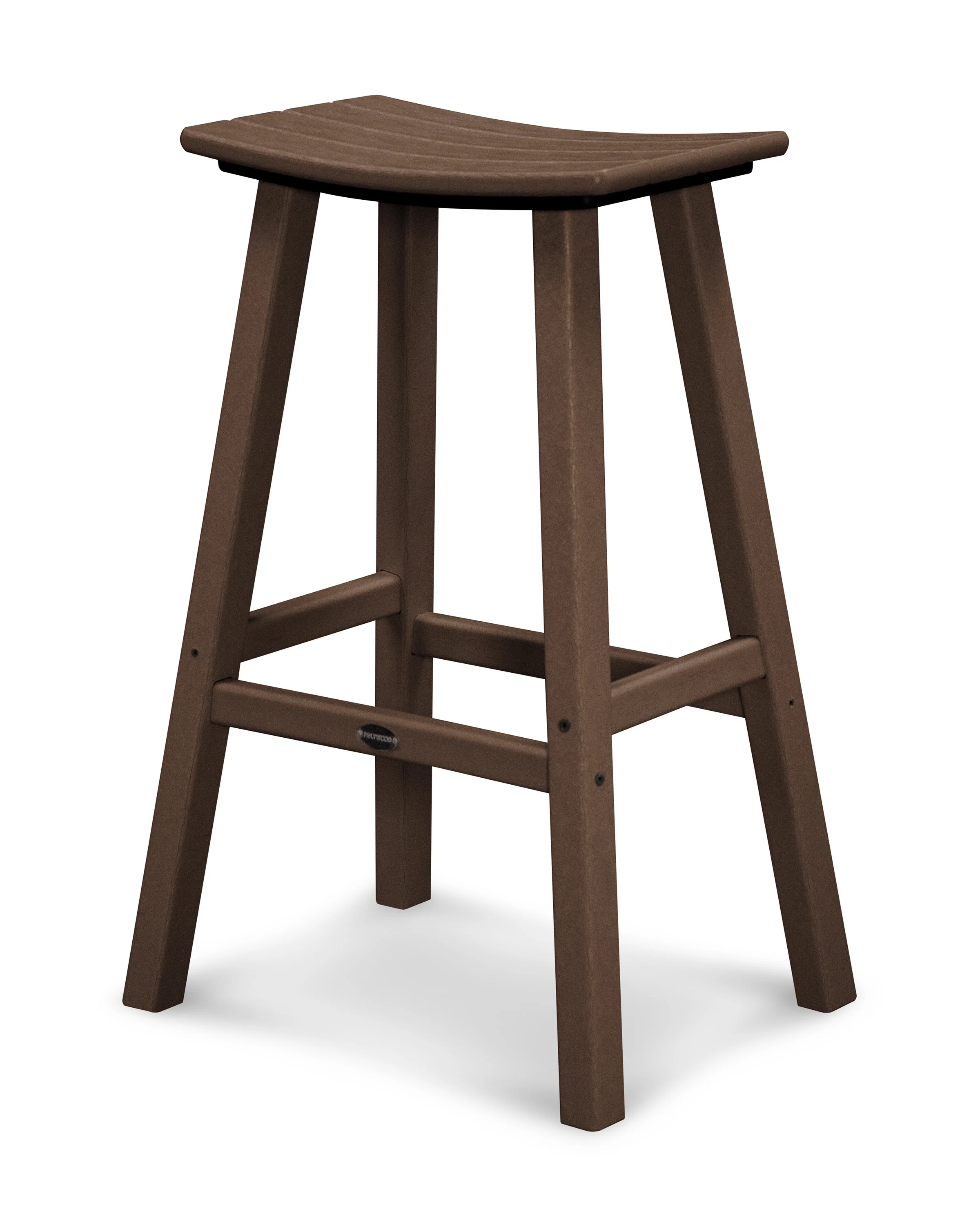 Traditional 30" Saddle Bar Stool - Image 4