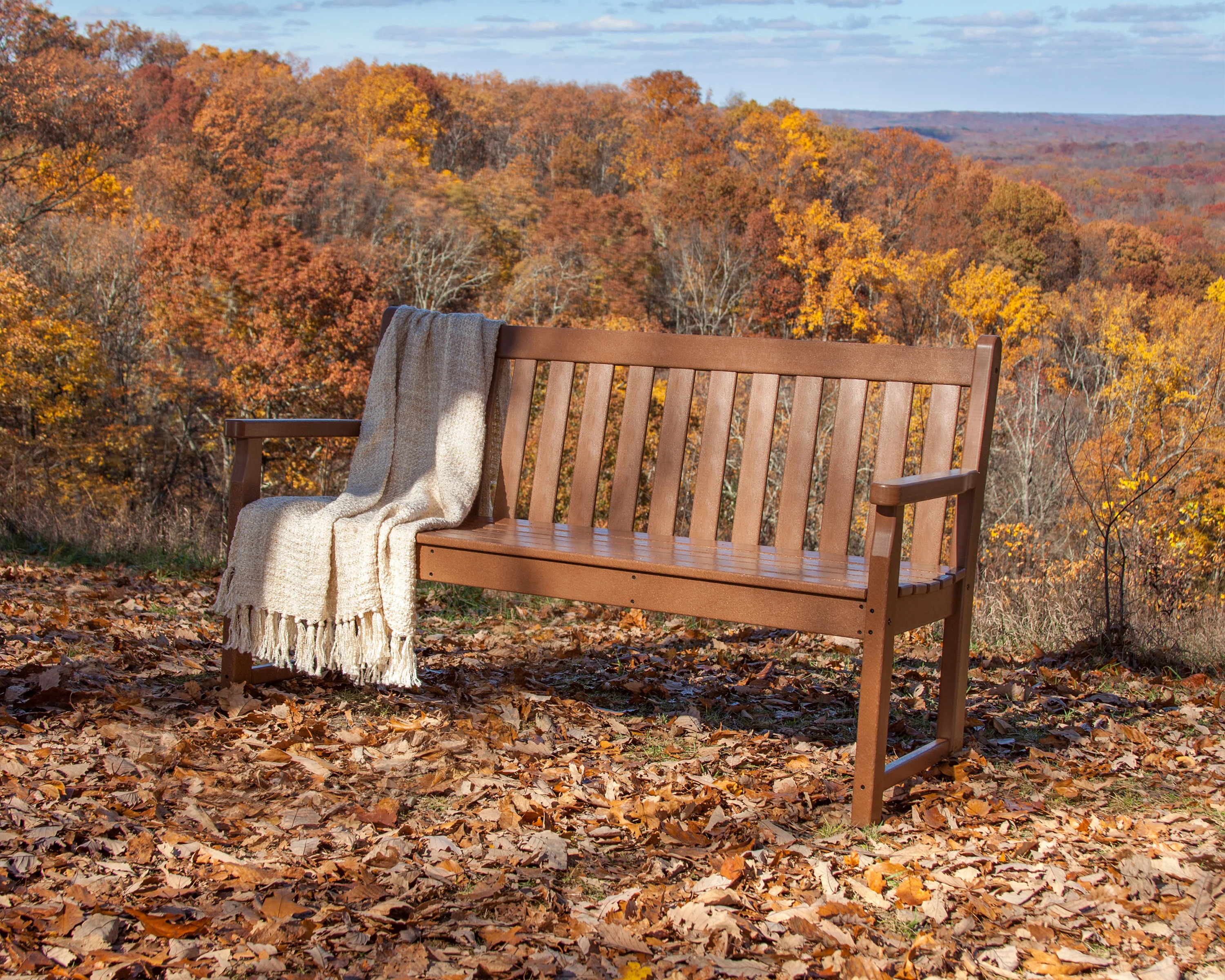 Traditional Garden 60" Bench - Image 4