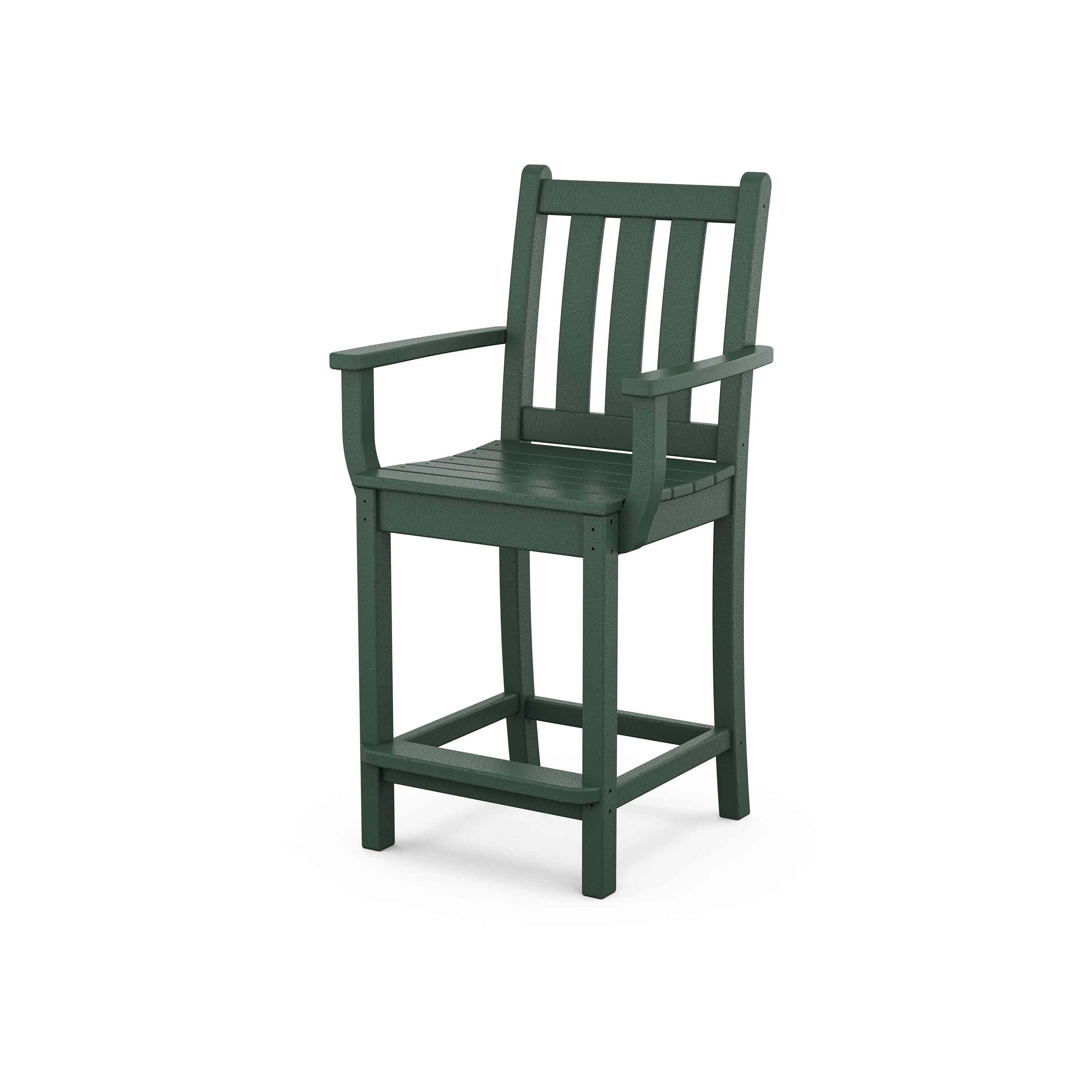 Traditional Garden Counter Arm Chair - Image 10