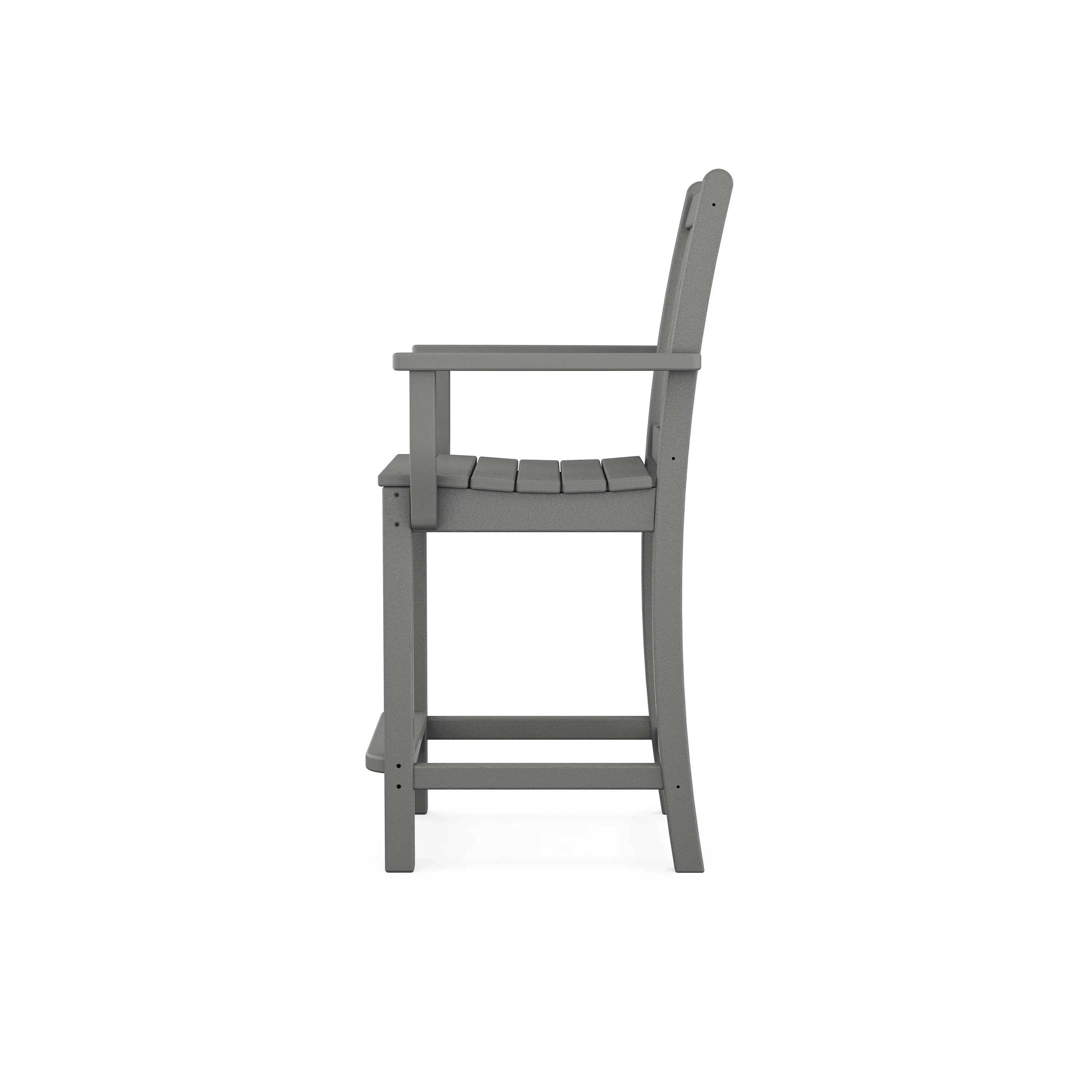 Traditional Garden Counter Arm Chair - Image 4