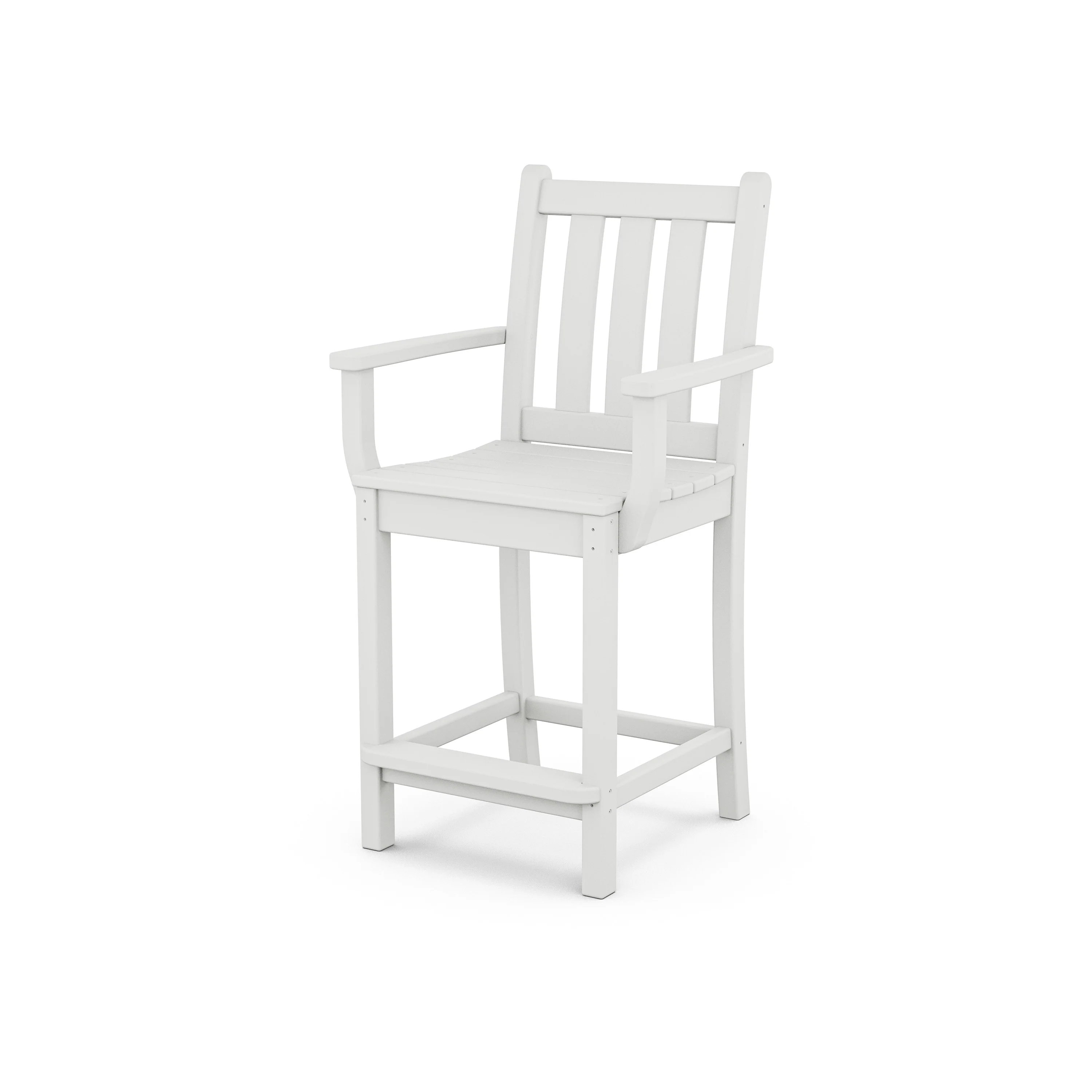 Traditional Garden Counter Arm Chair - Image 5