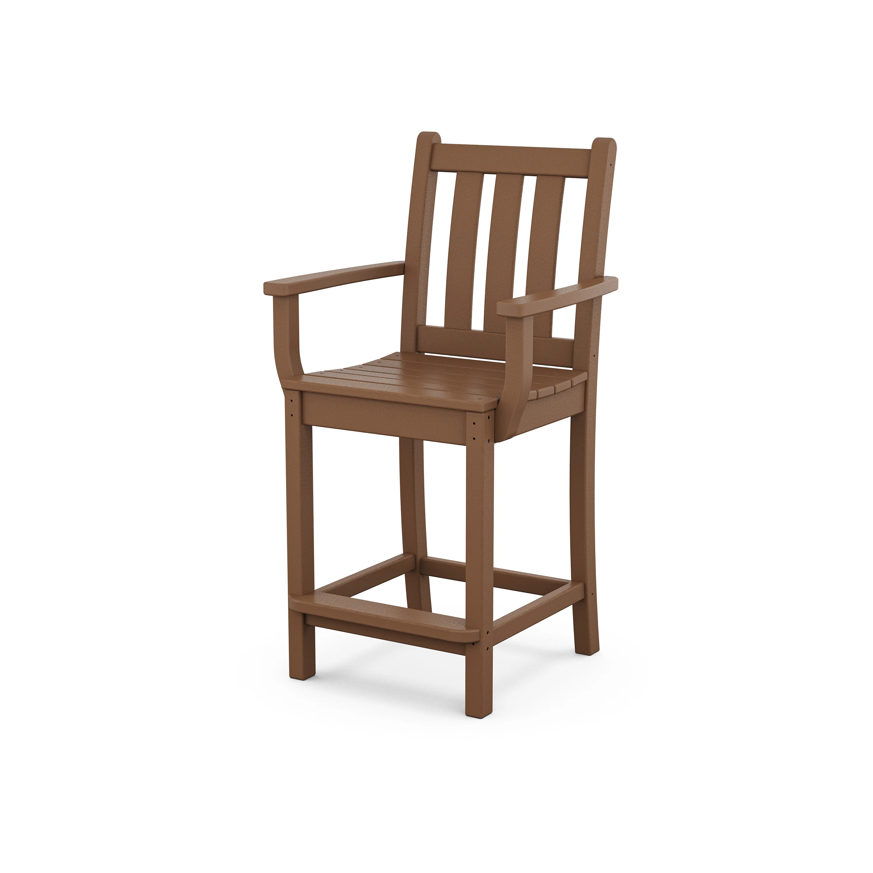 Traditional Garden Counter Arm Chair - Image 6