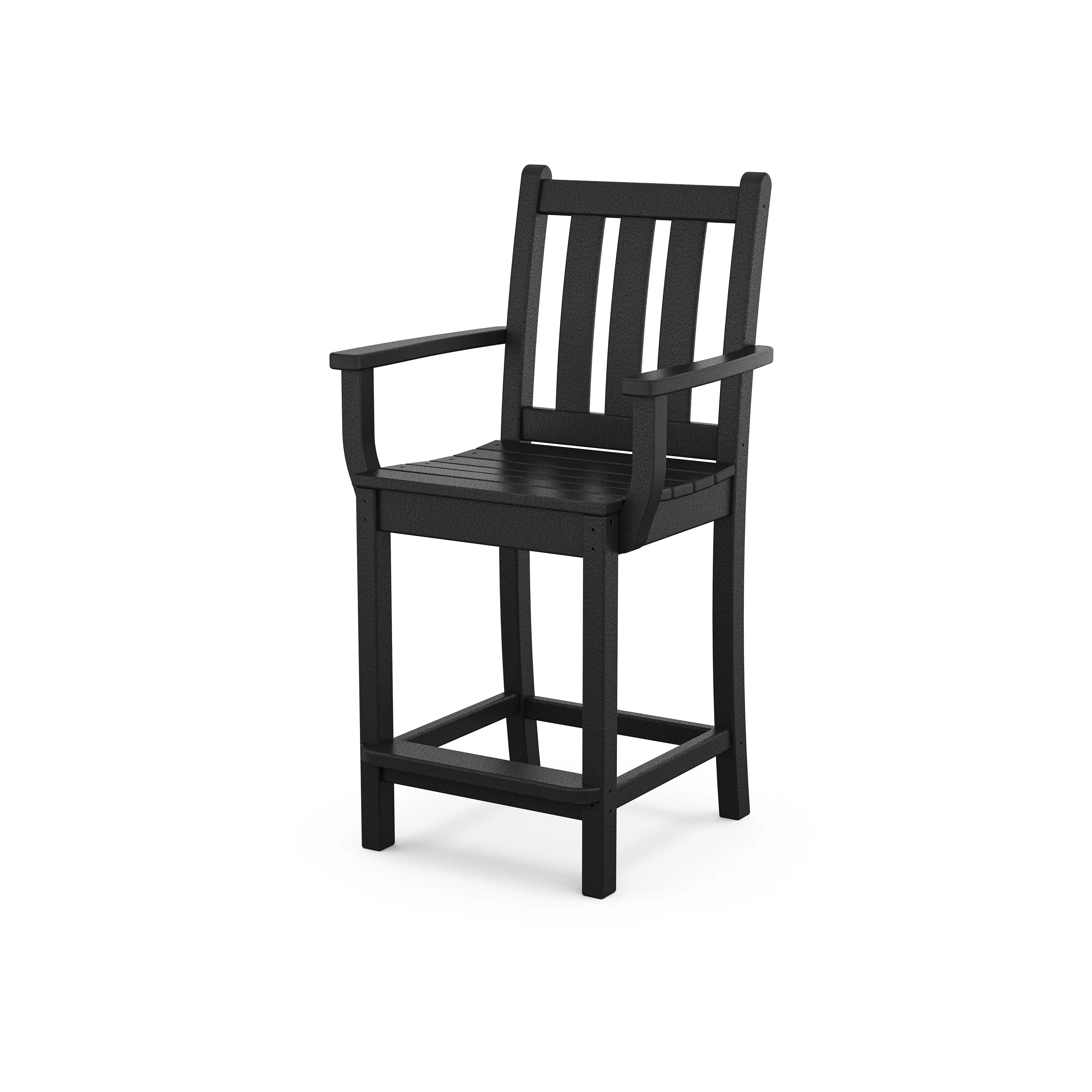 Traditional Garden Counter Arm Chair - Image 8