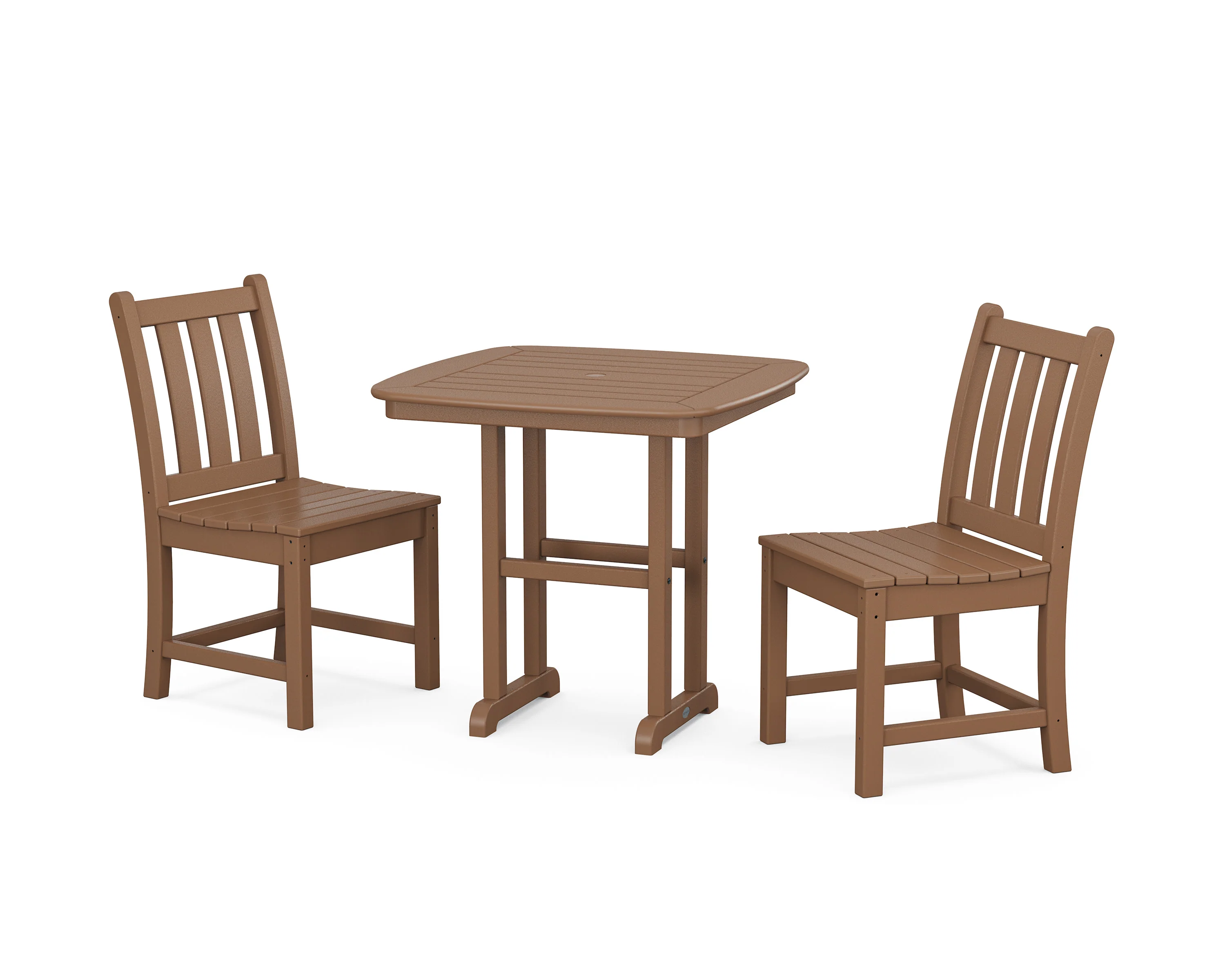 Traditional Garden Side Chair 3-Piece Dining Set - Image 8