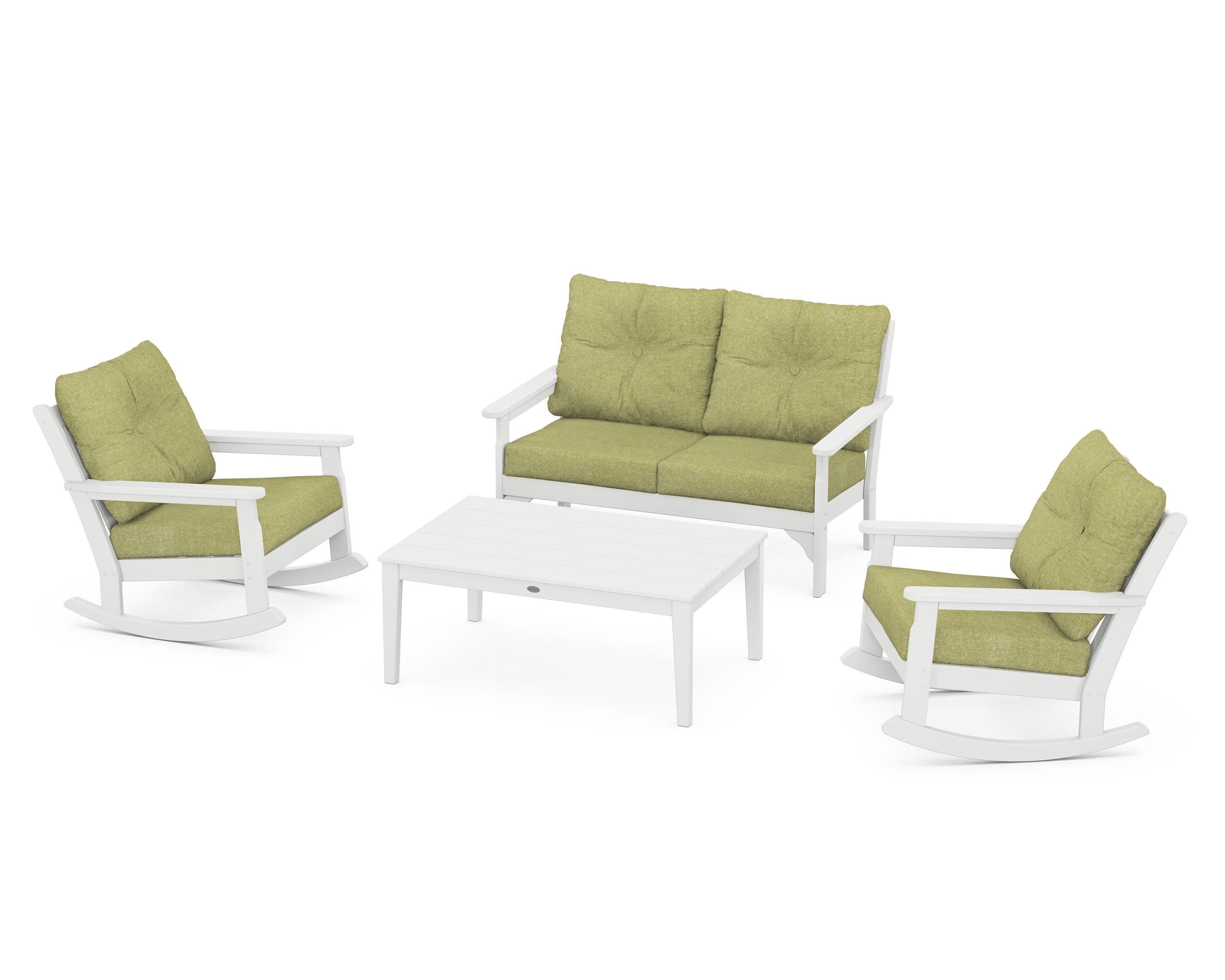 Vineyard 4-Piece Deep Seating Rocking Chair Set - Image 11