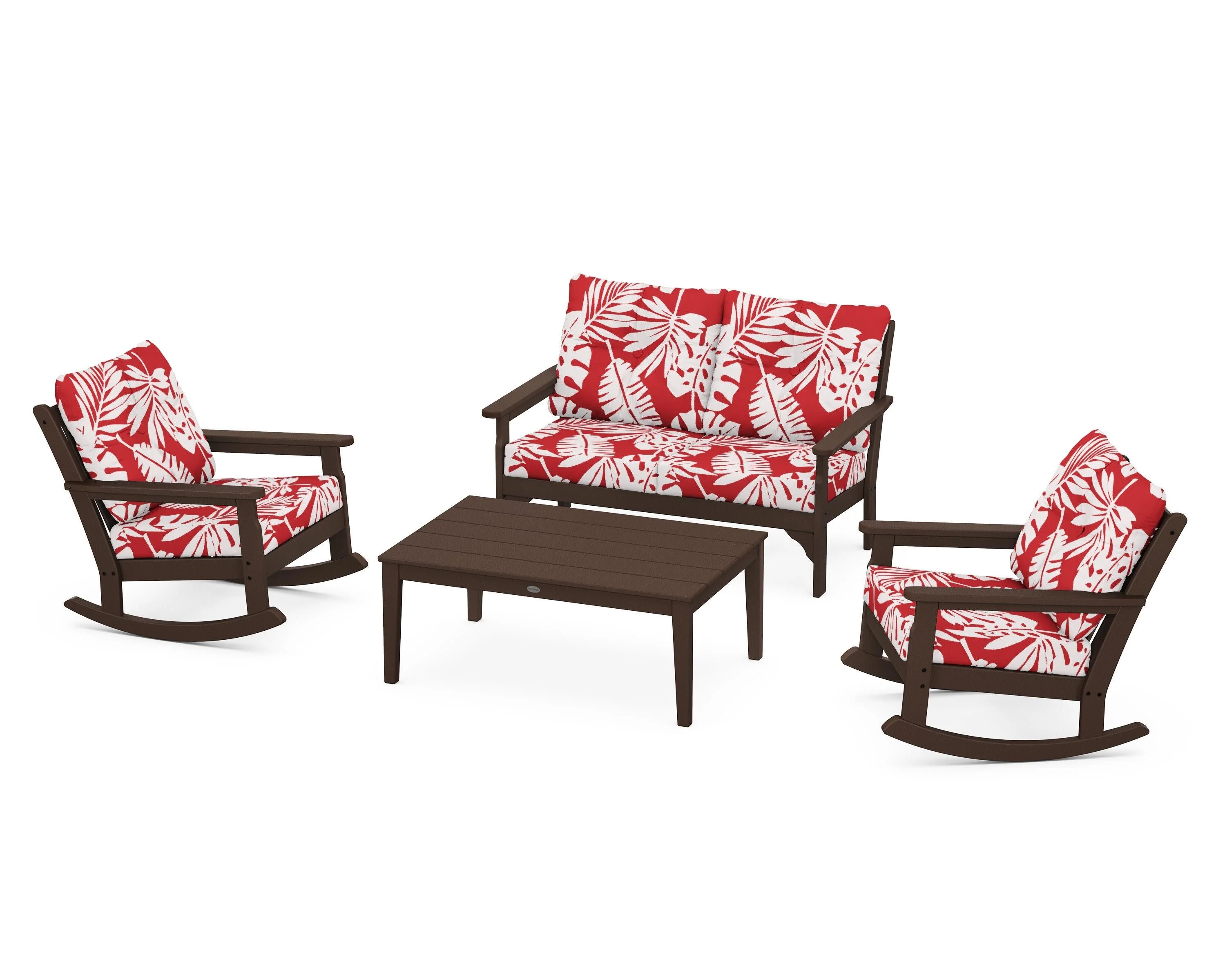Vineyard 4-Piece Deep Seating Rocking Chair Set - Image 117