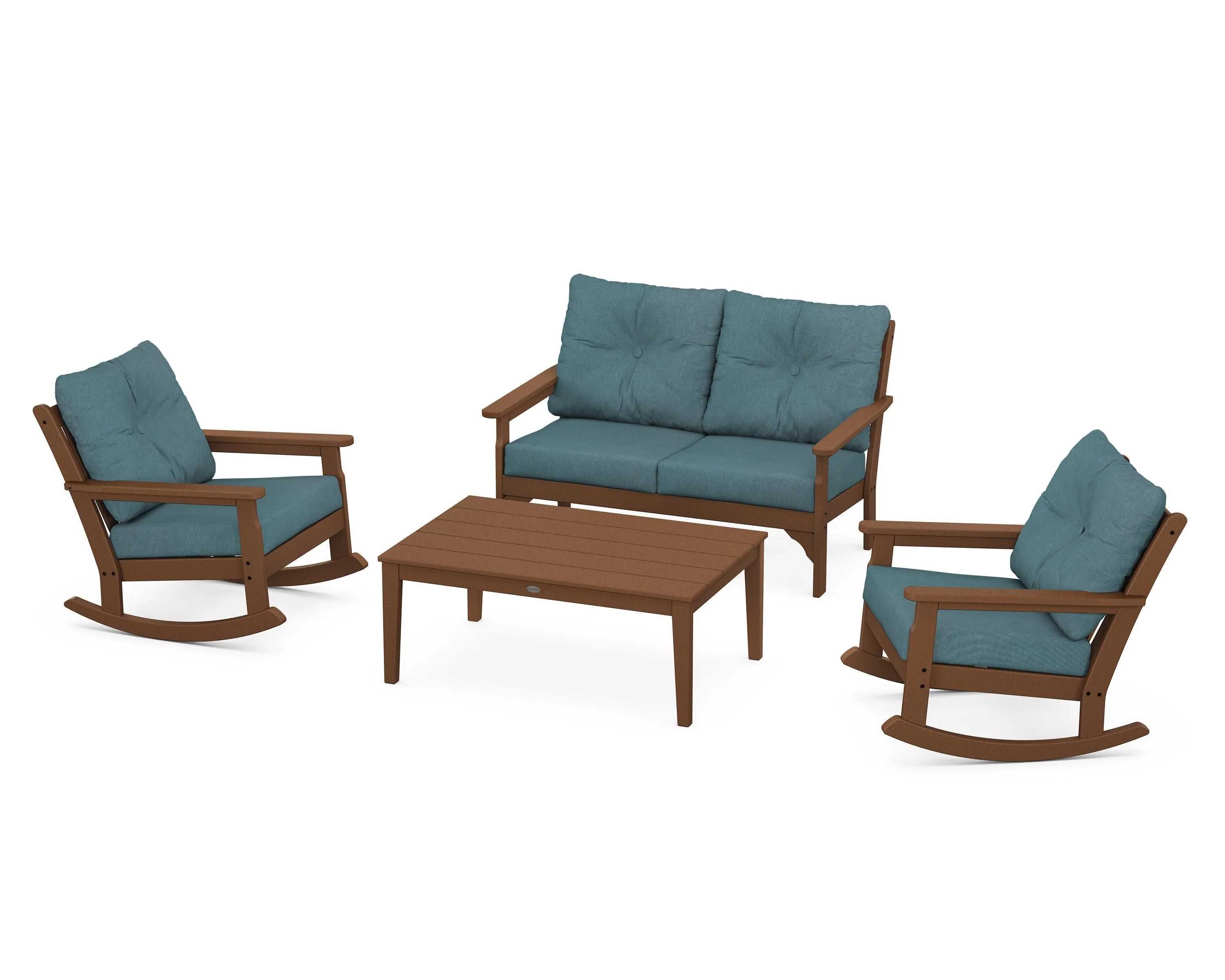 Vineyard 4-Piece Deep Seating Rocking Chair Set - Image 128