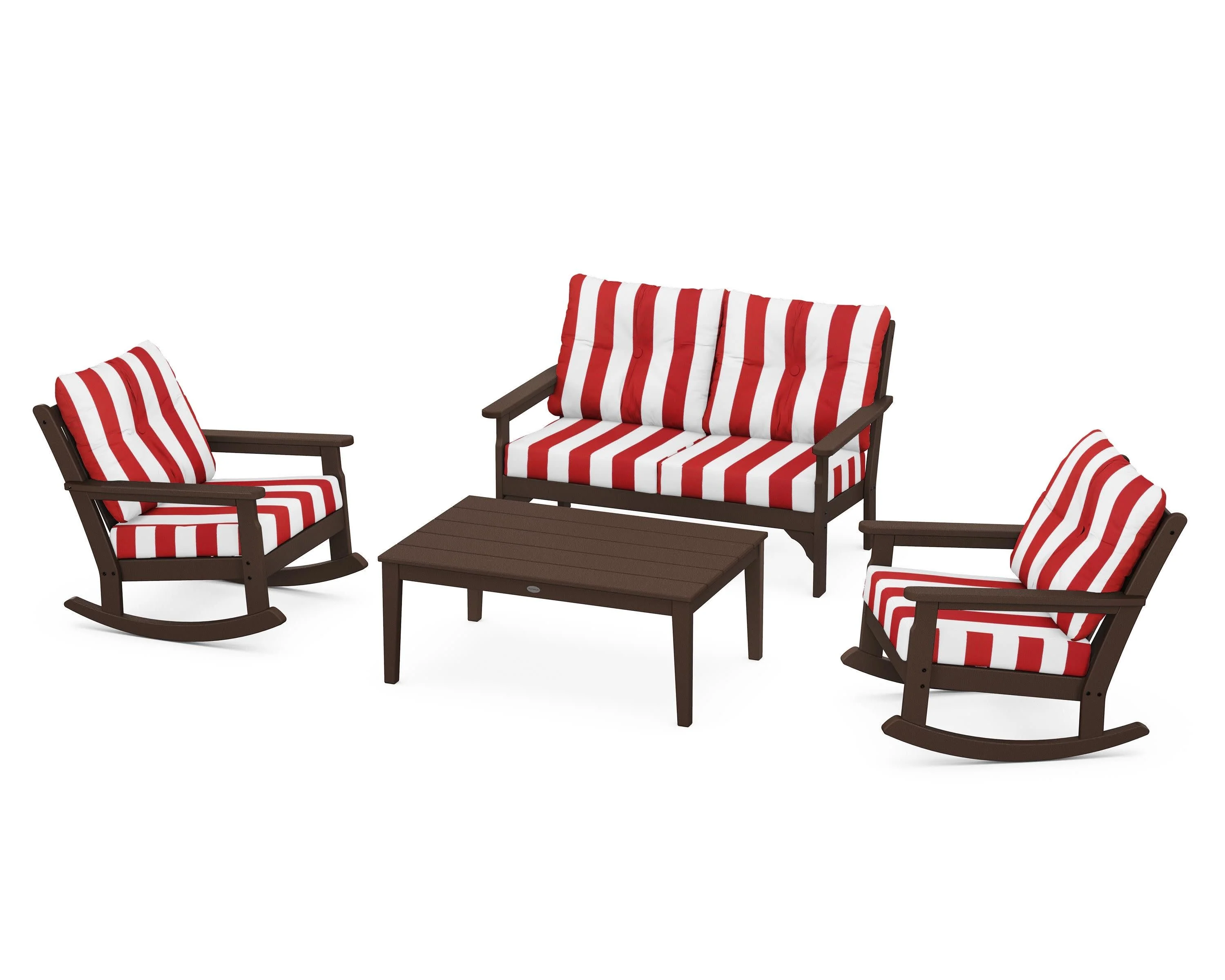 Vineyard 4-Piece Deep Seating Rocking Chair Set - Image 141